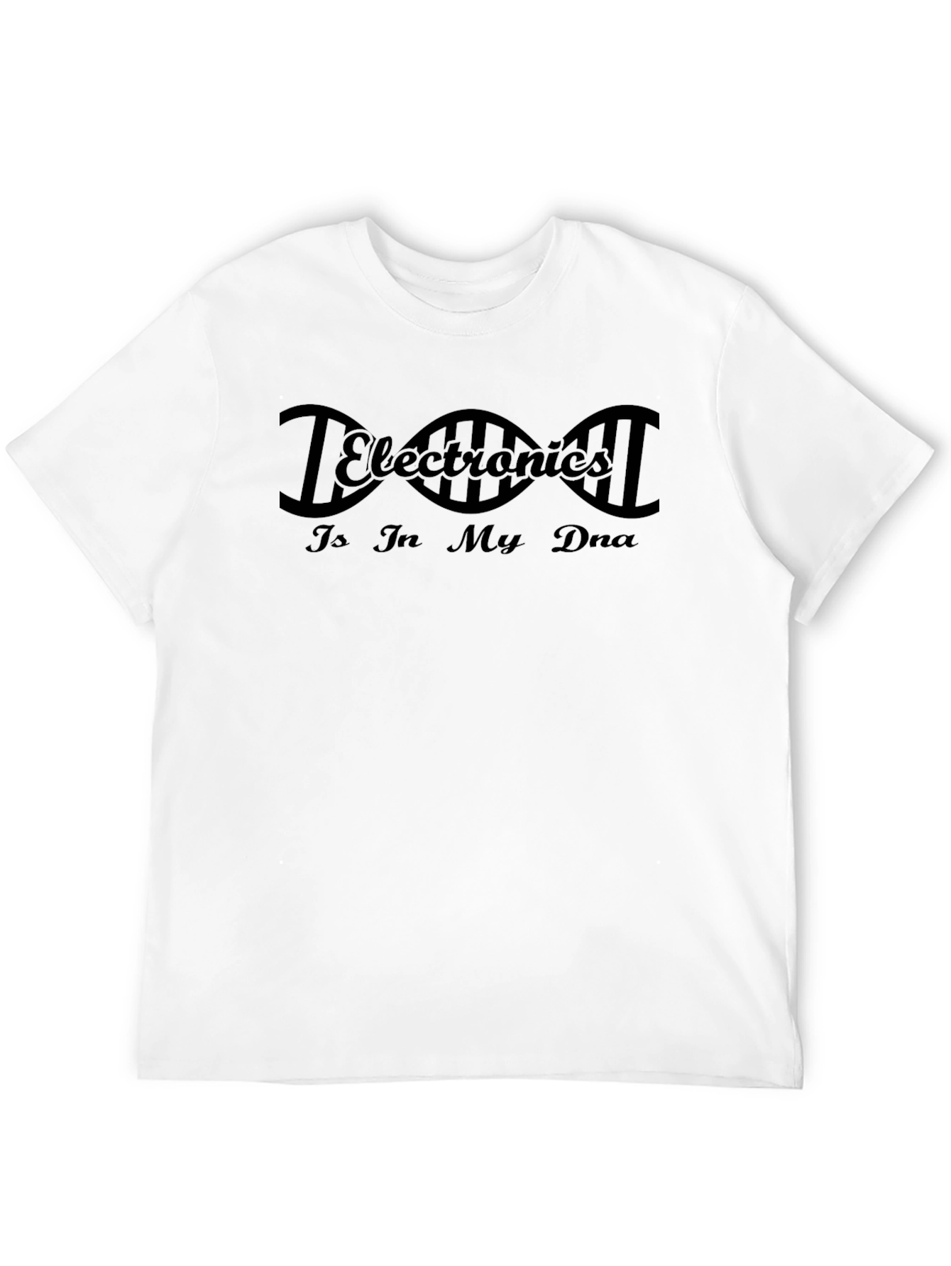 Electronics DNA T-Shirt - Black Science Geek Tee
