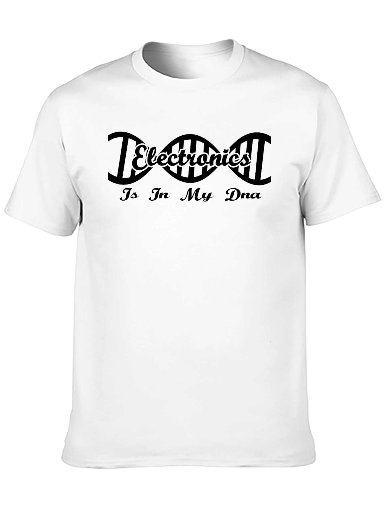 Electronics DNA T-Shirt - Black Science Geek Tee