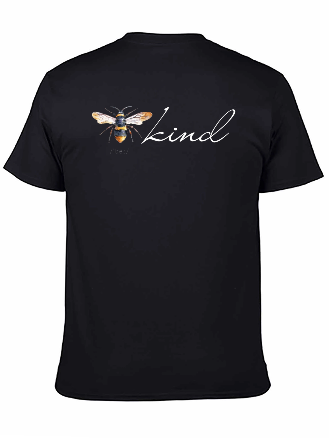 Kind Bee Graphic T-Shirt - Black