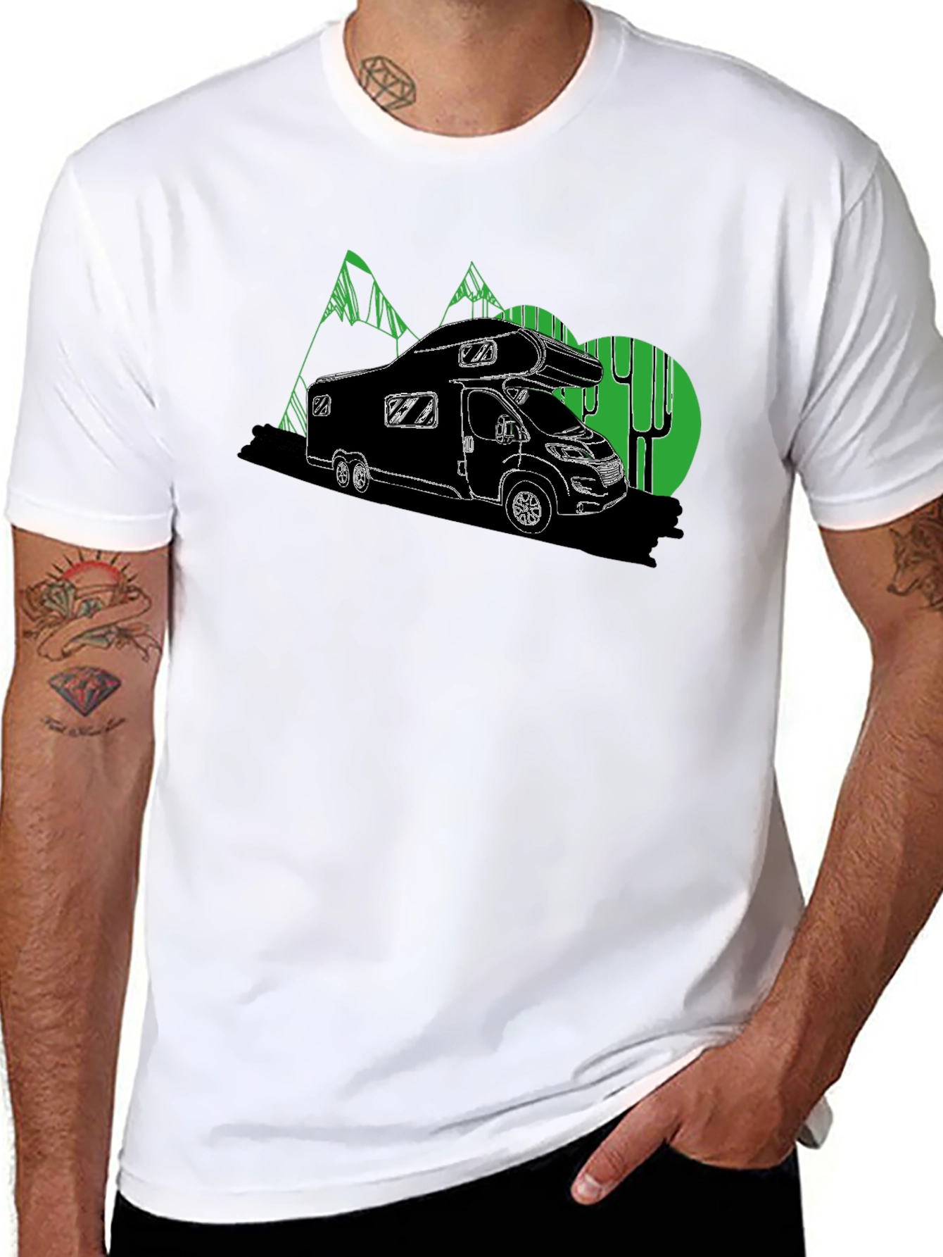 Camper Van Graphic T-Shirt