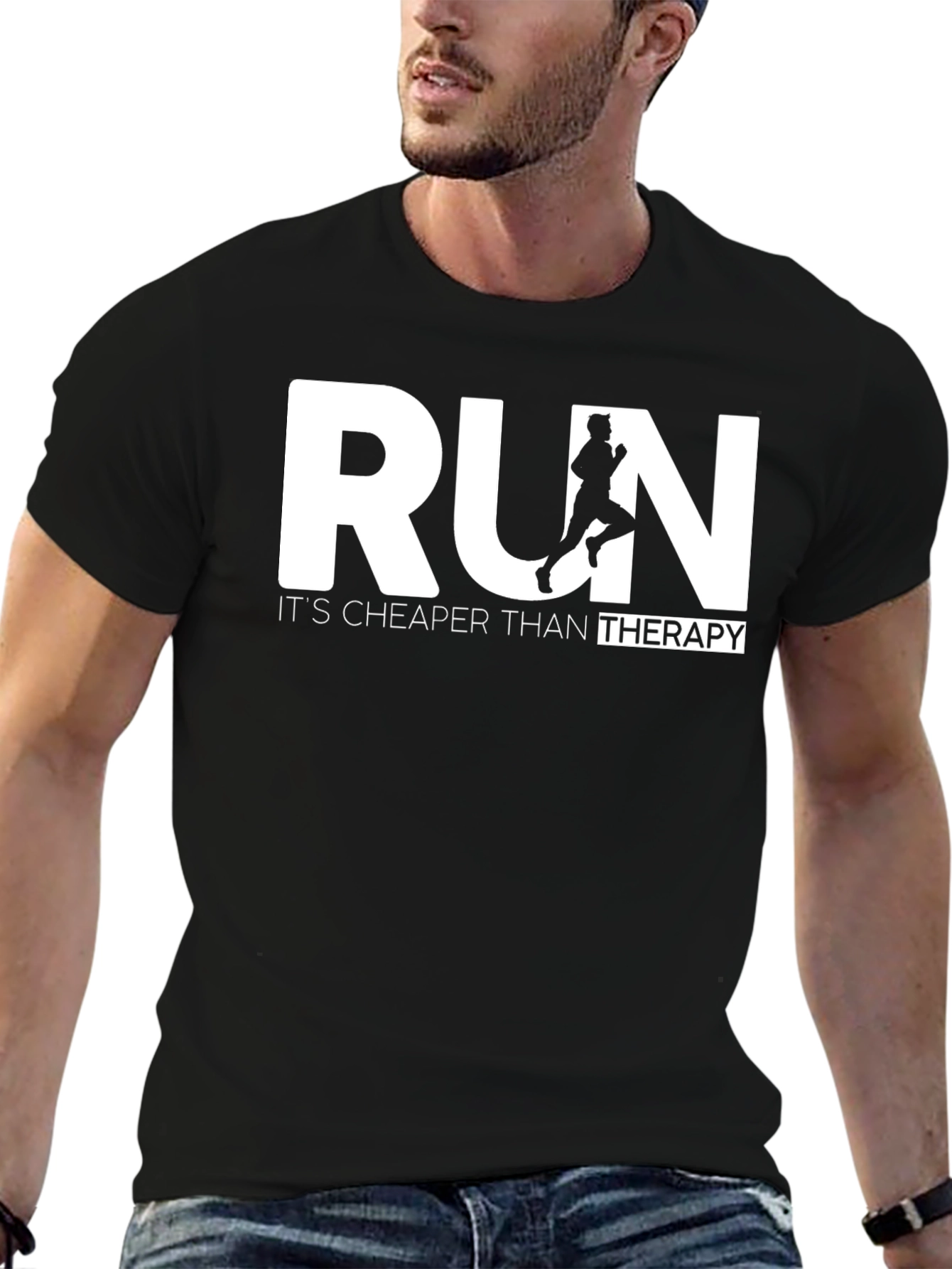 Run Cheaper Than Therapy Graphic Tee