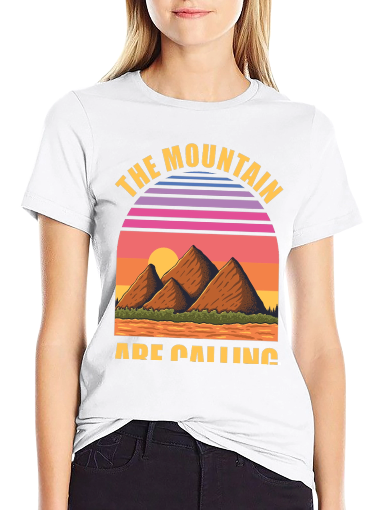 The Mountain is Calling Graphic Tee