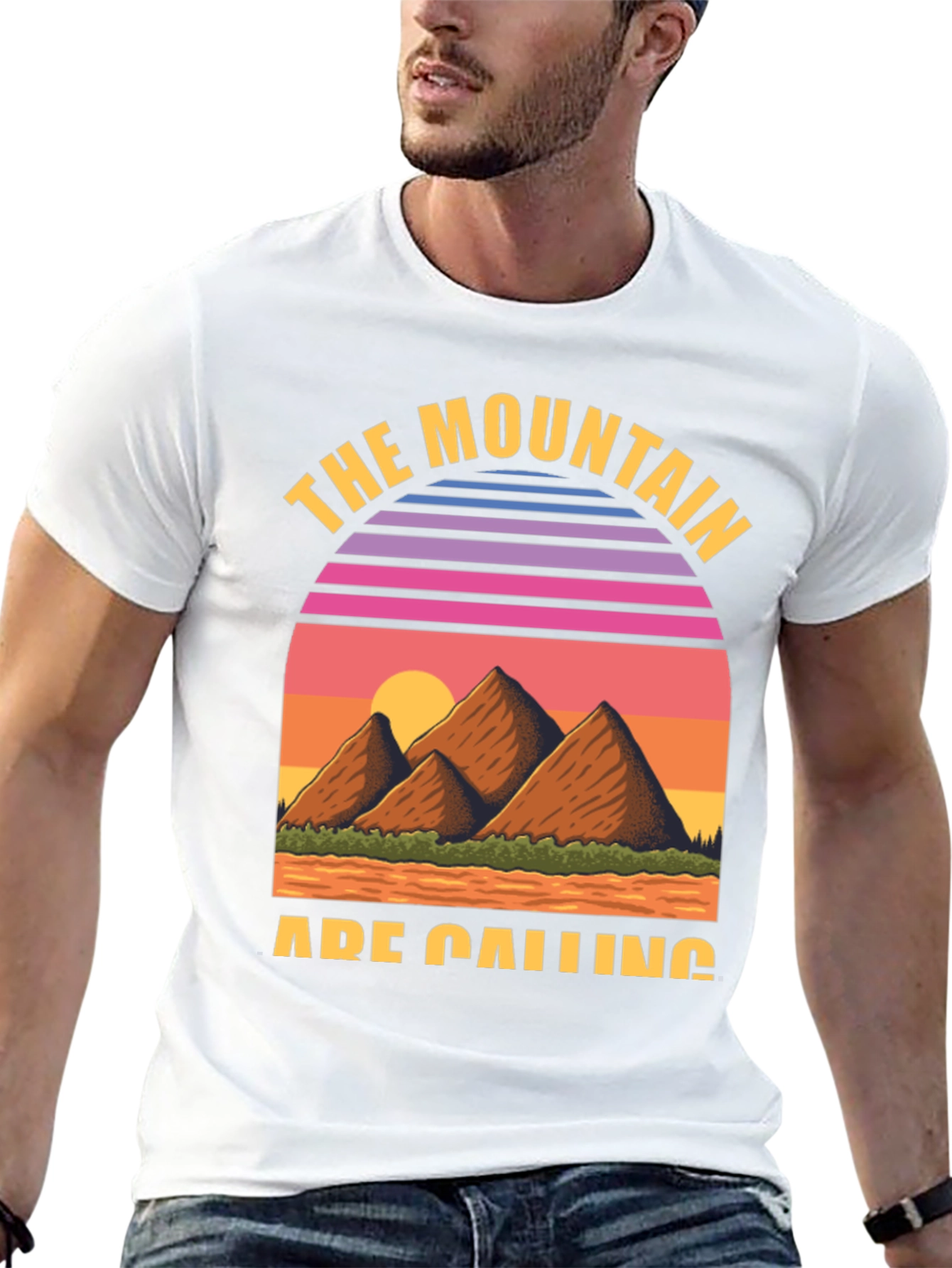 The Mountain is Calling Graphic Tee