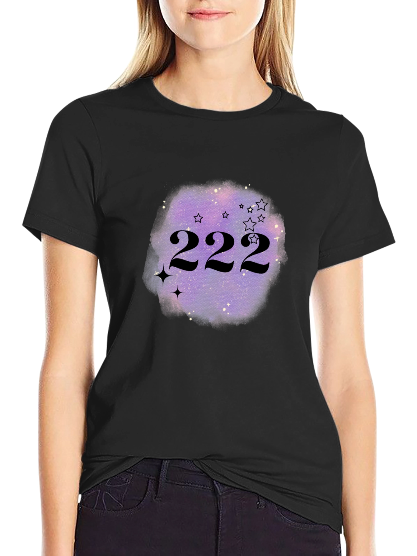 222 Angel Number Graphic Tee