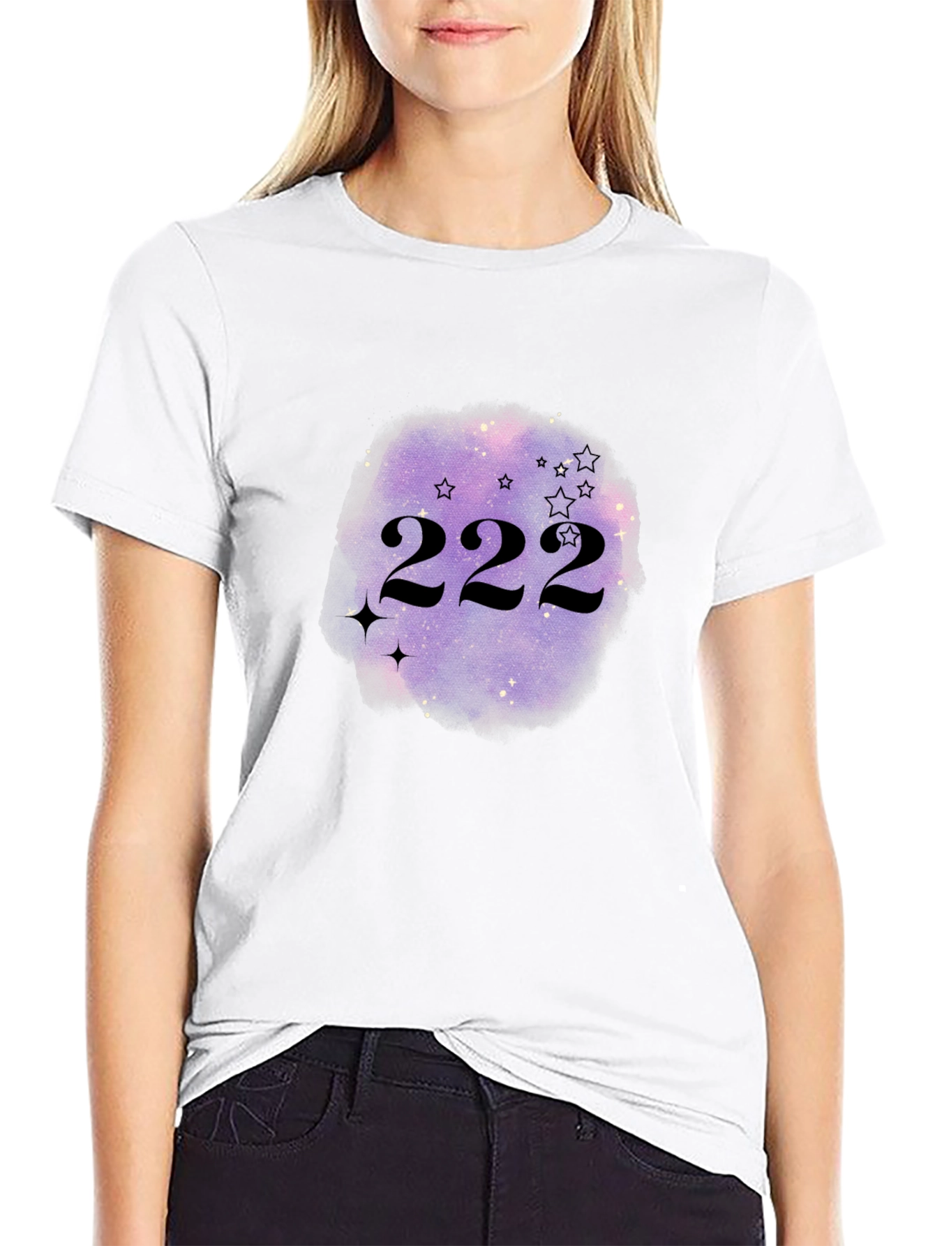 222 Angel Number Graphic Tee