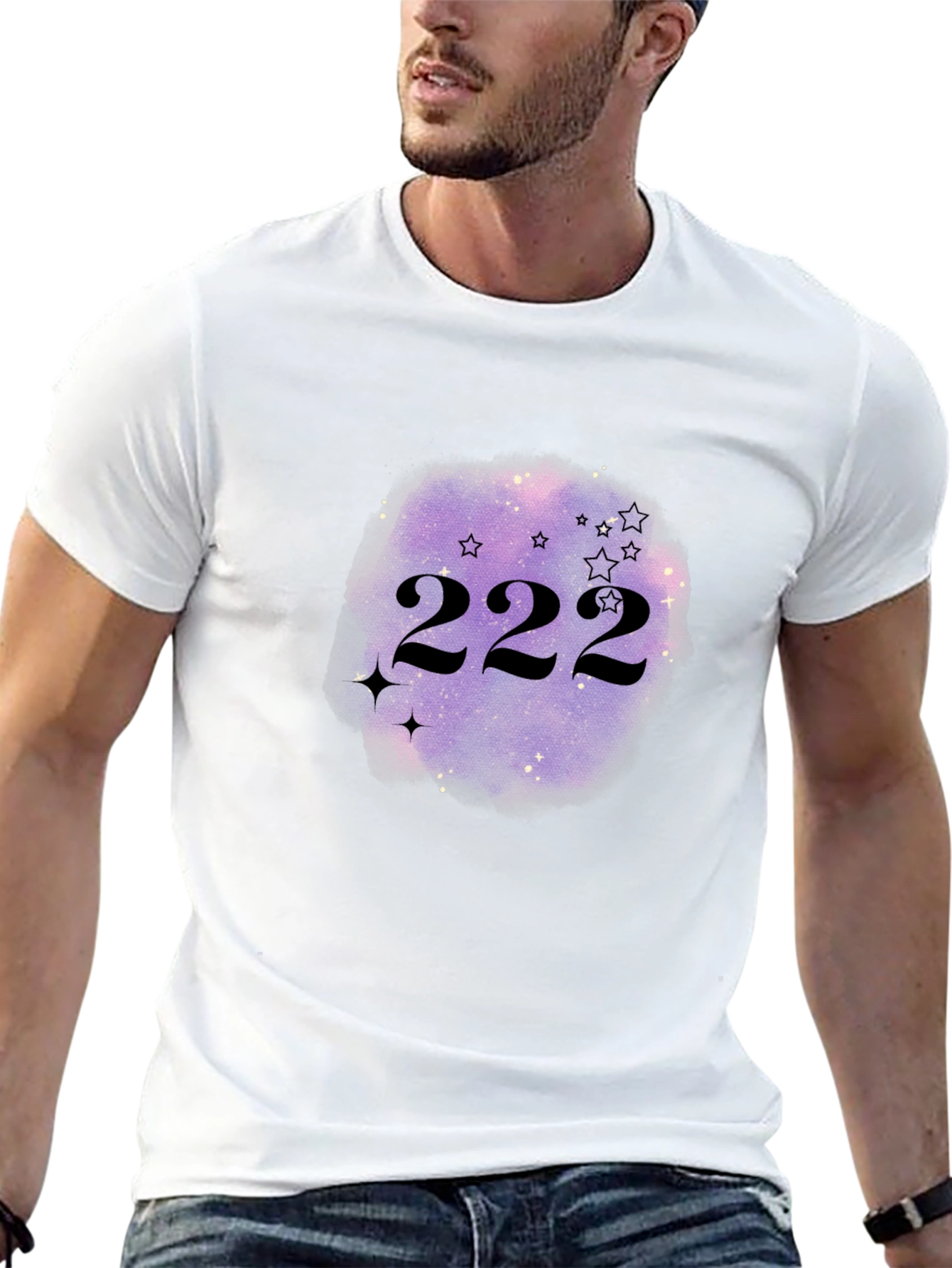 222 Angel Number Graphic Tee
