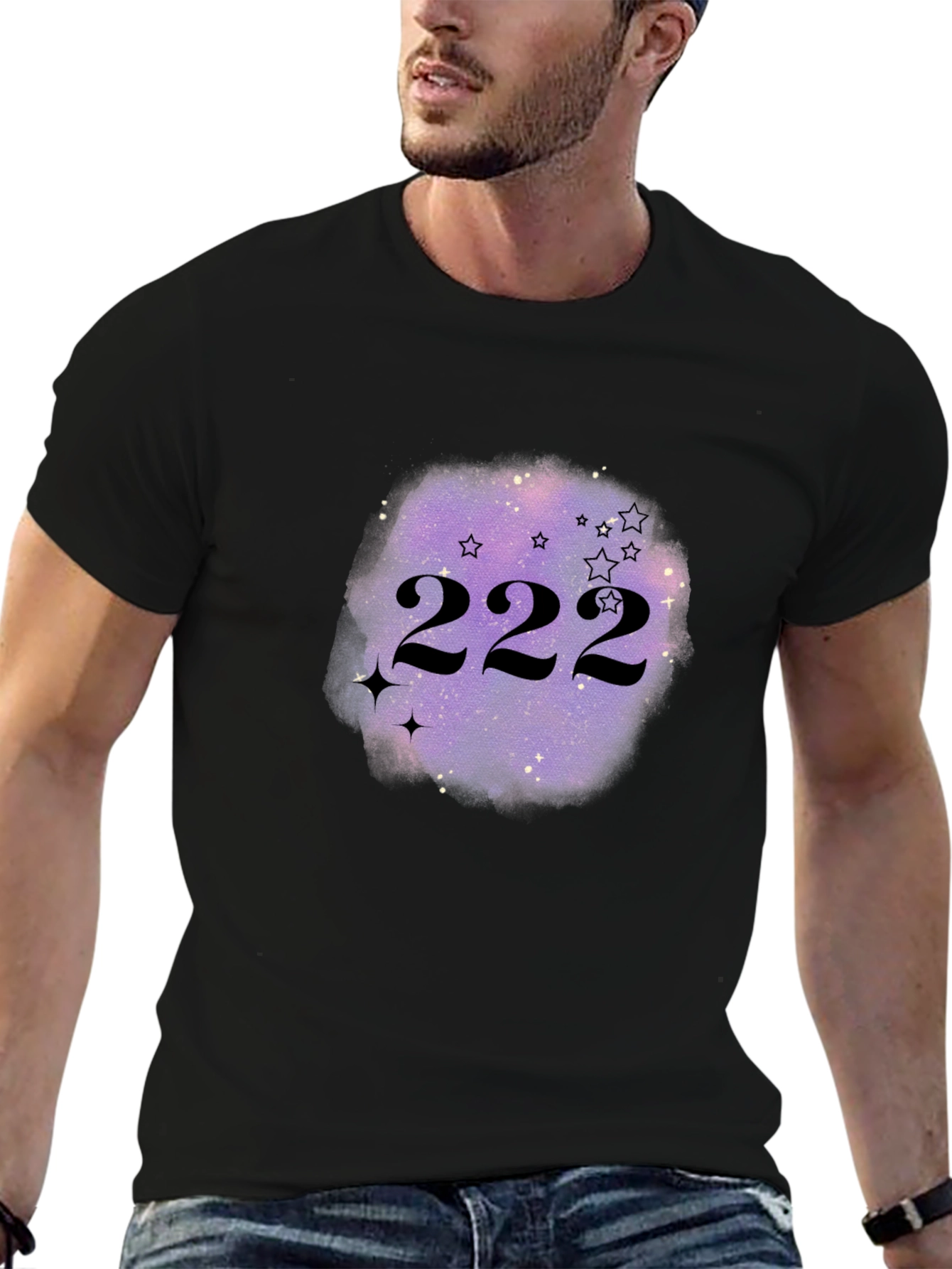 222 Angel Number Graphic Tee