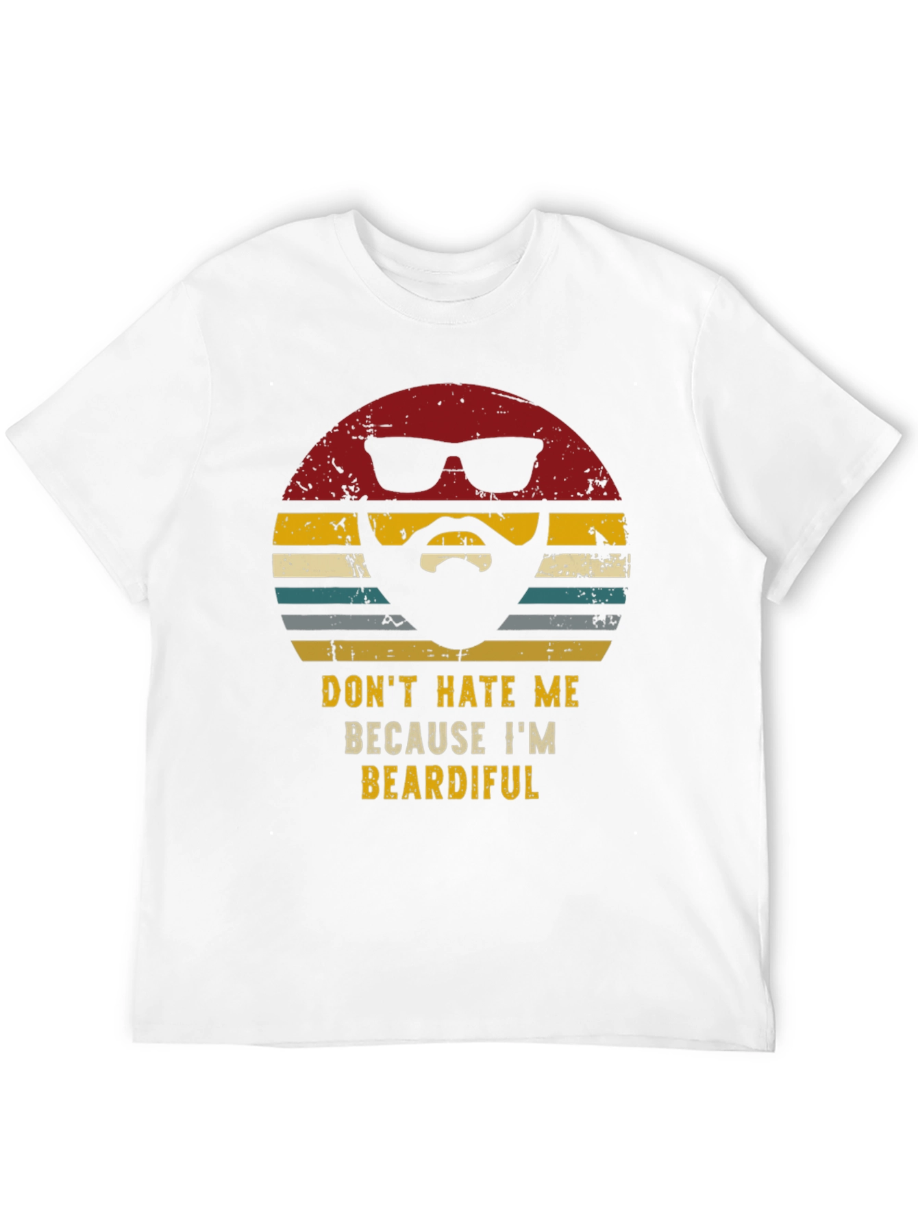 Beardiful Graphic T-Shirt - Novelty Mens Tee