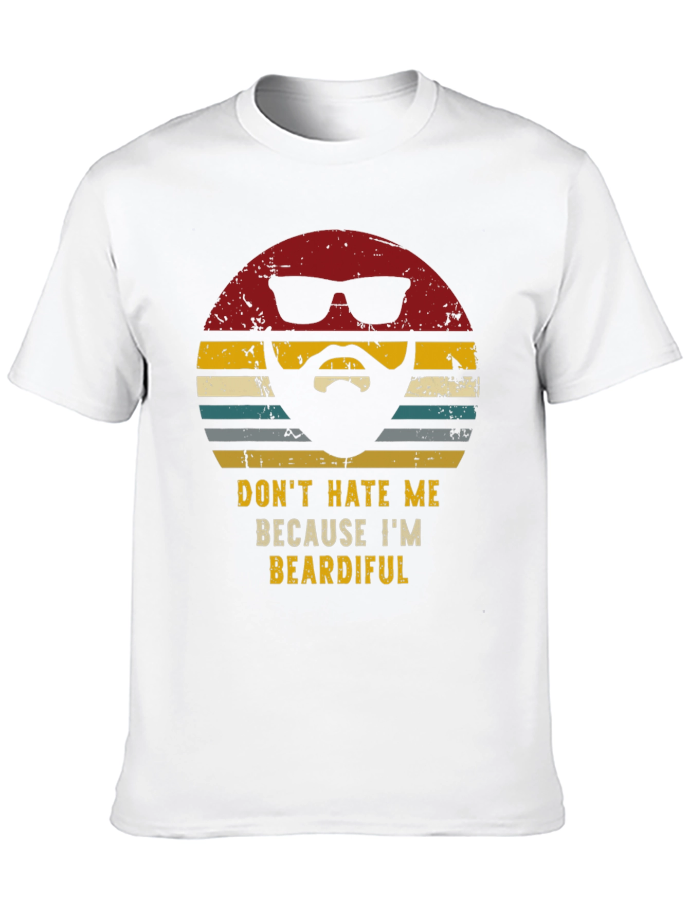 Beardiful Graphic T-Shirt - Novelty Mens Tee
