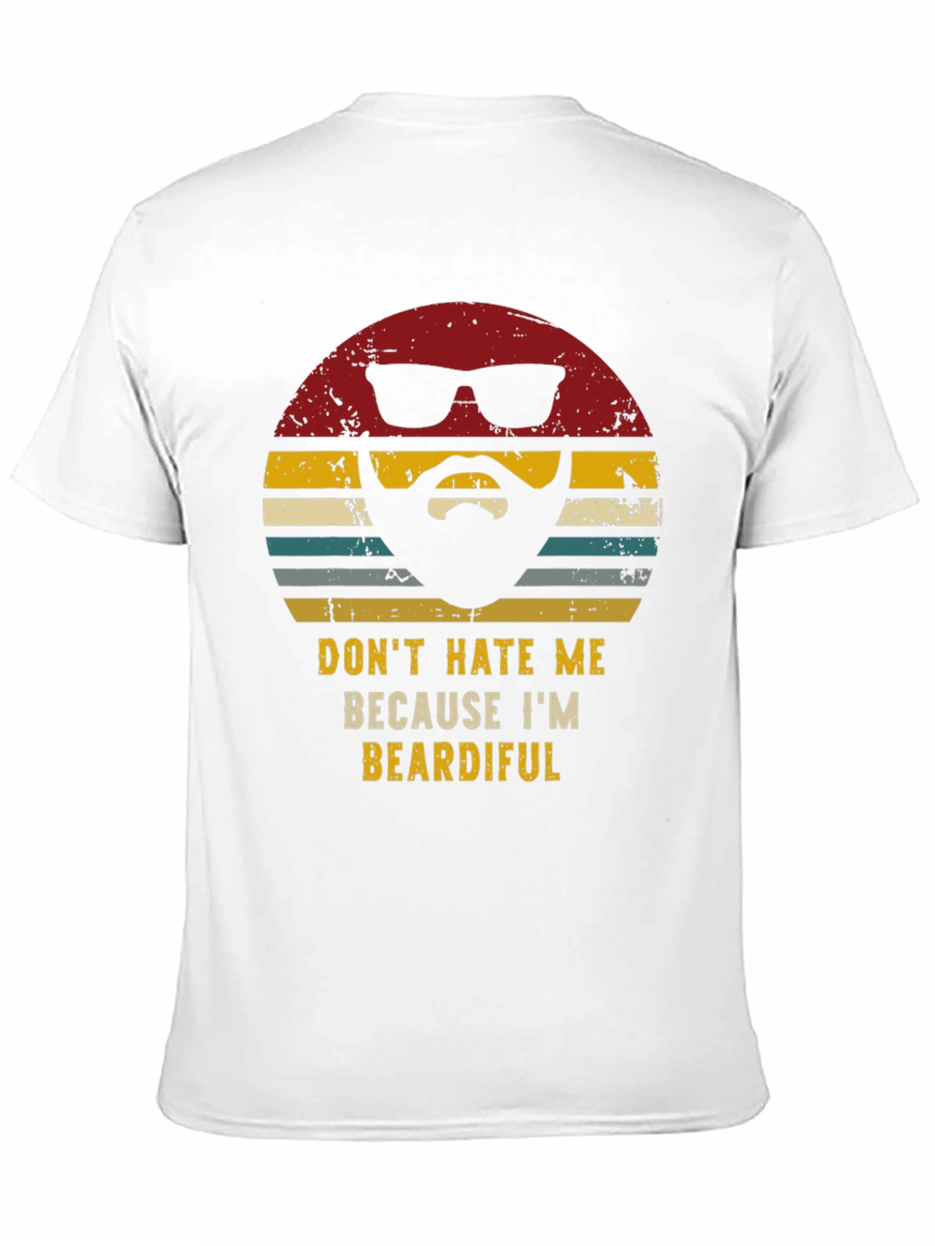 Beardiful Graphic T-Shirt - Novelty Mens Tee