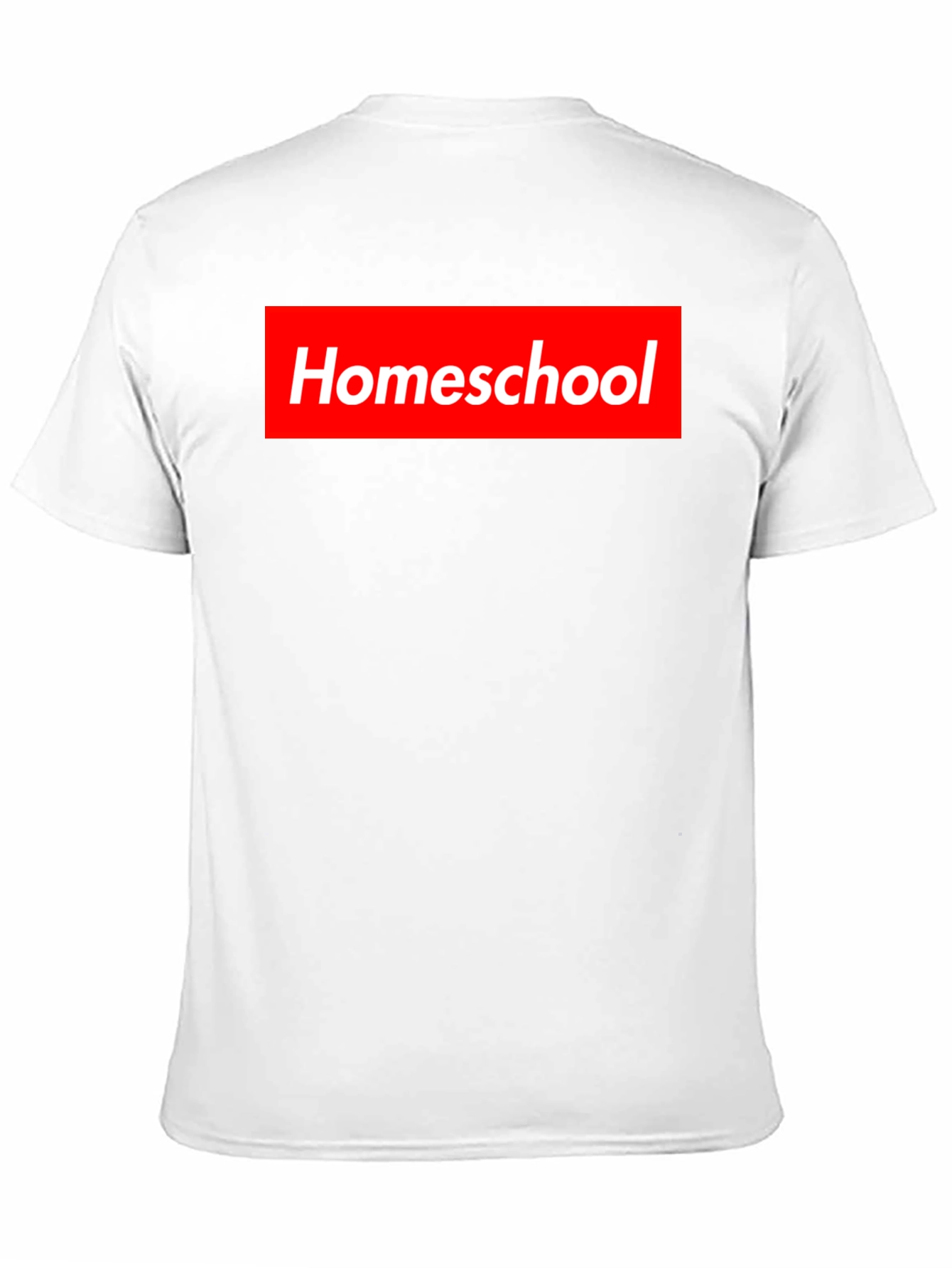 Homeschool Supreme Style T-Shirt - Black Cotton Tee