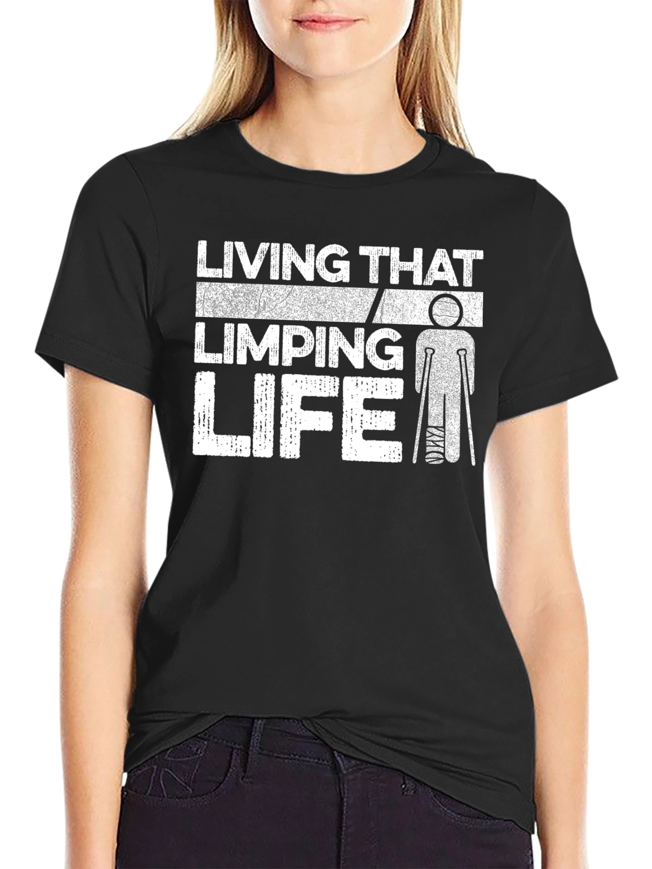 Living That Limping Life Graphic Tee