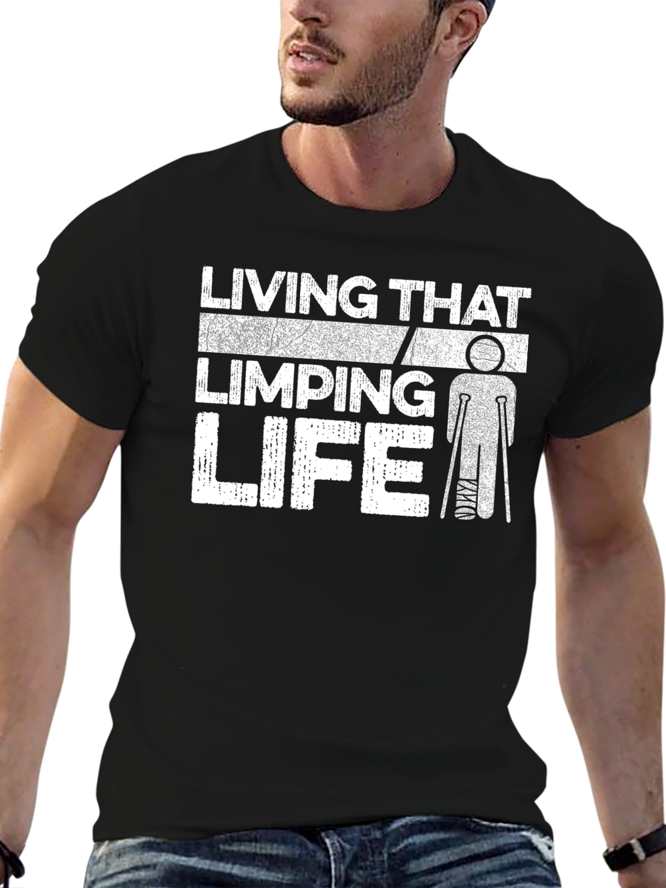 Living That Limping Life Graphic Tee