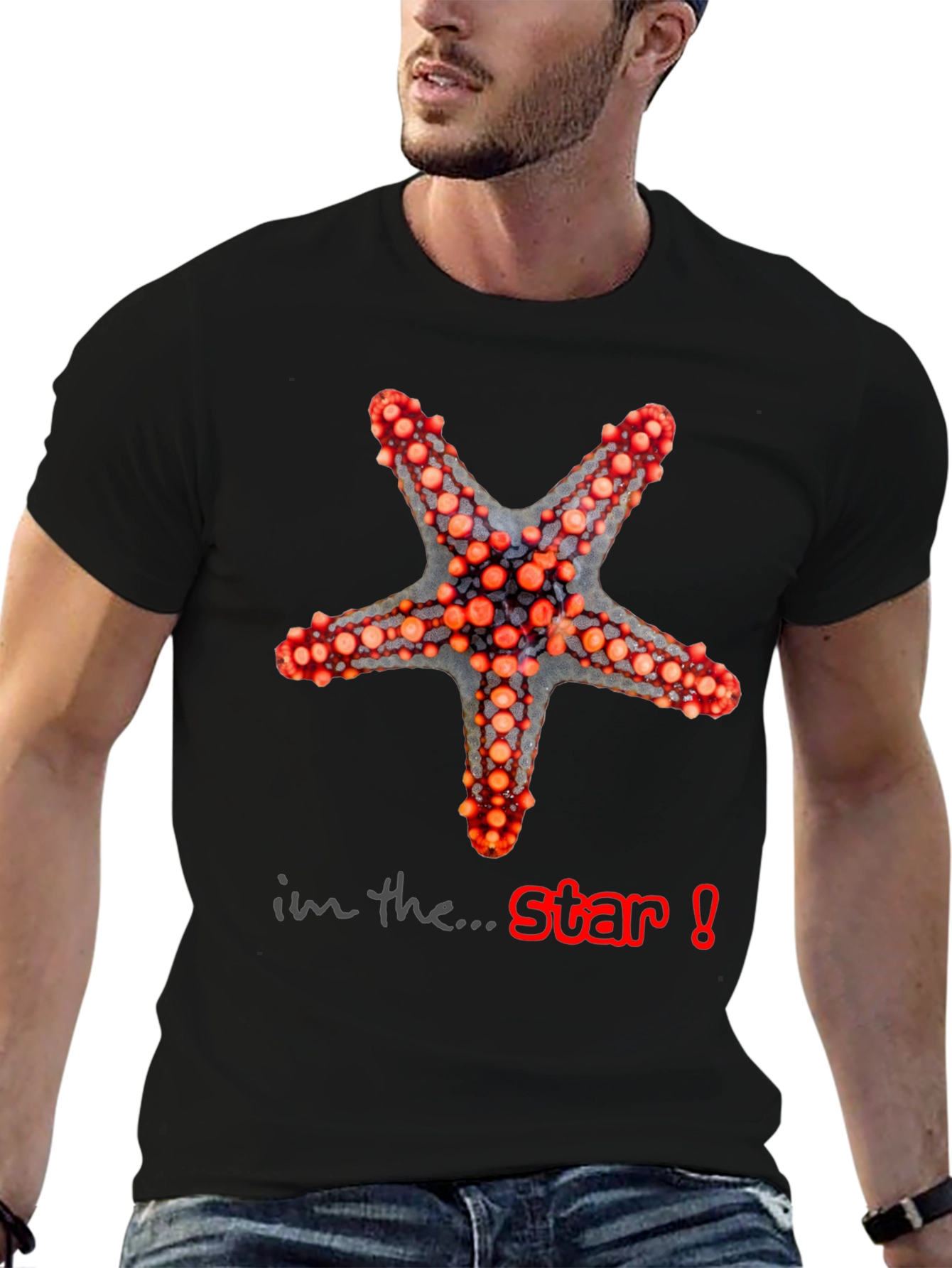 Starfish Graphic T-Shirt - Im the Star!