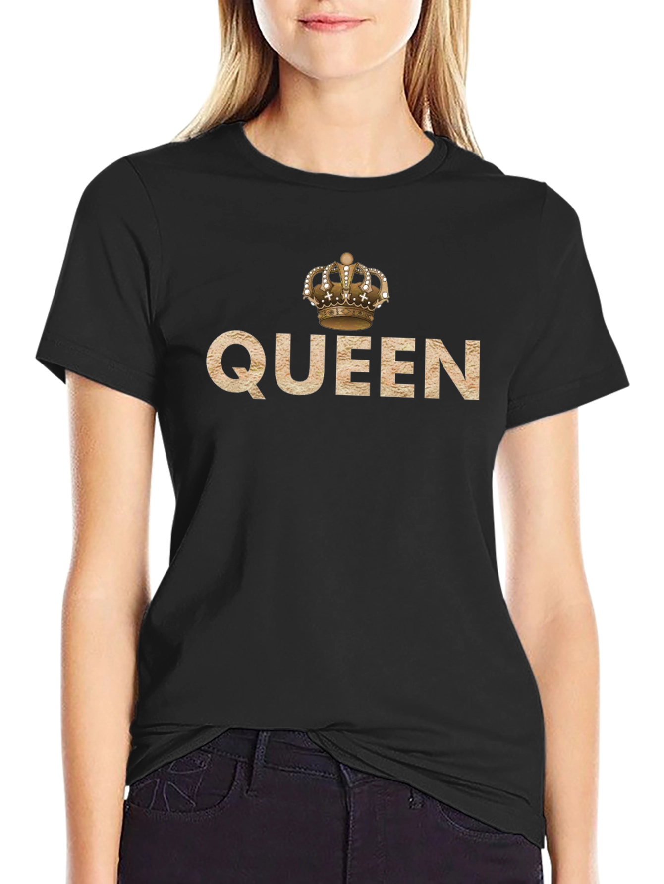 Queen Crown Graphic Tee - Mens