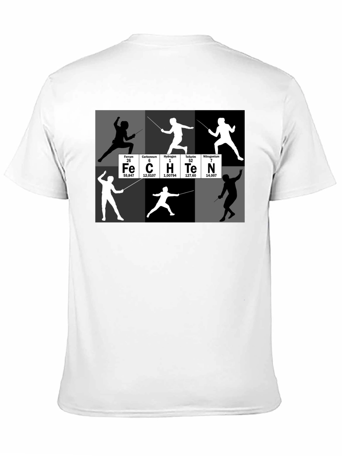 Periodic Table Fencing T-Shirt Sport Tee