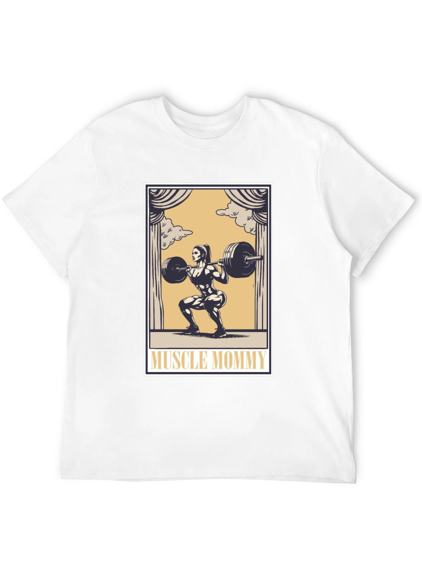 Muscle Mommy Graphic T-Shirt - Fitness Apparel