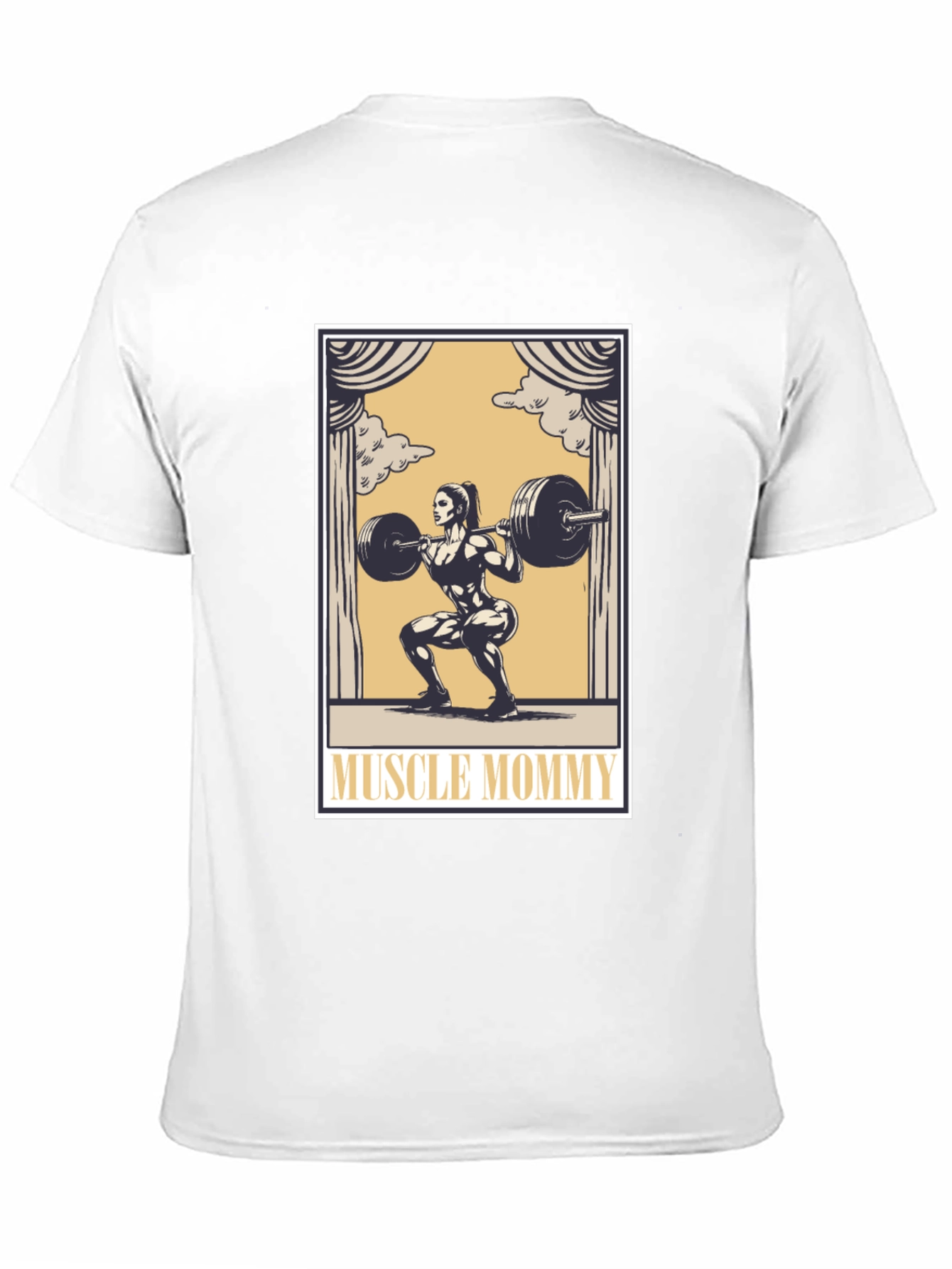 Muscle Mommy Graphic T-Shirt - Fitness Apparel