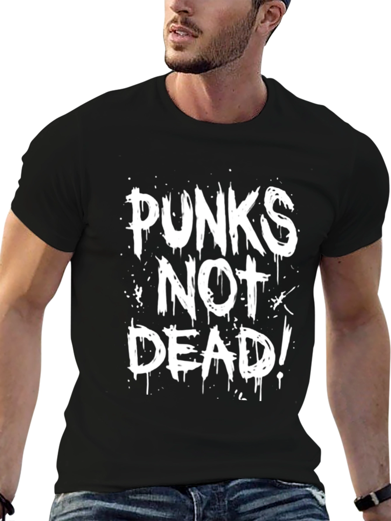 Punks Not Dead! Graphic T-Shirt