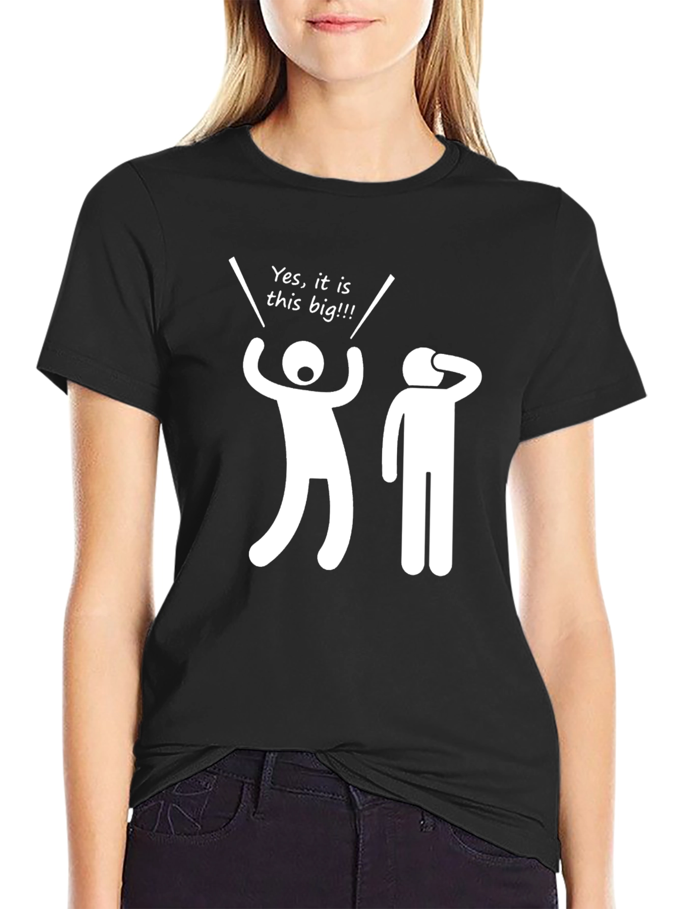 Funny Yes it is this big!!! Graphic T-Shirt