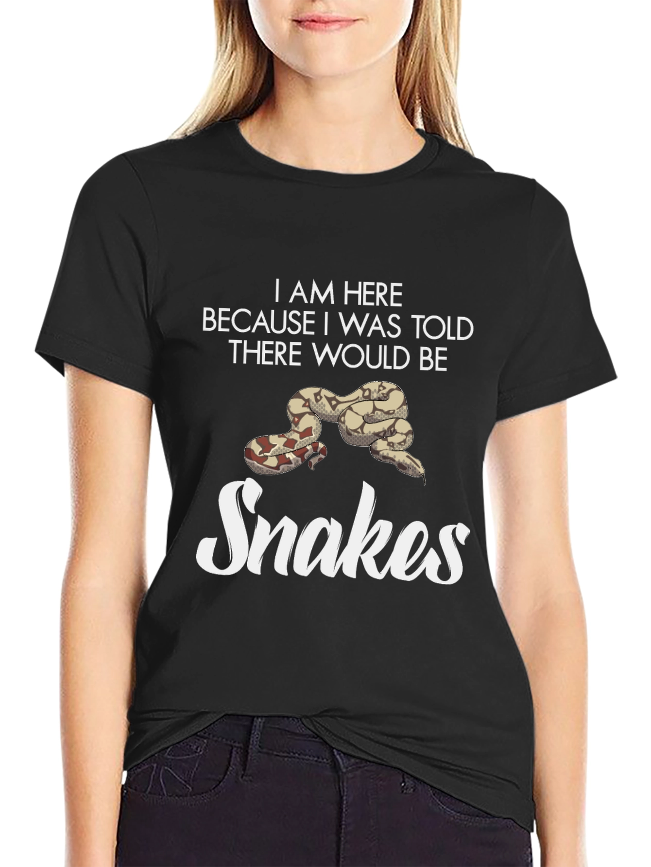 I Am Here For Snakes T-Shirt