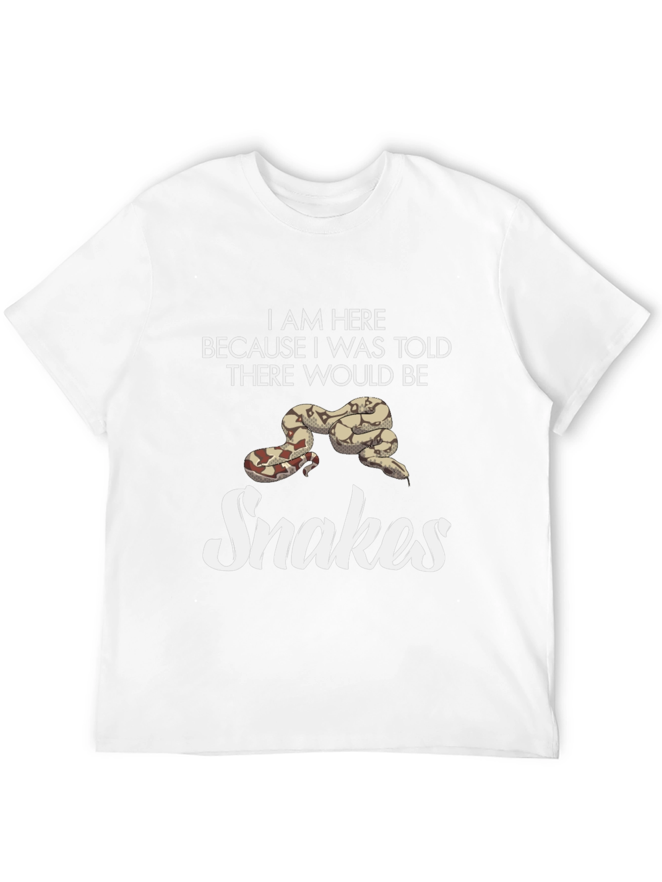 I Am Here For Snakes T-Shirt