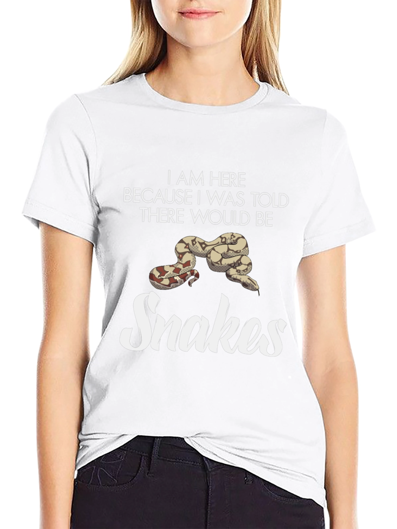 I Am Here For Snakes T-Shirt