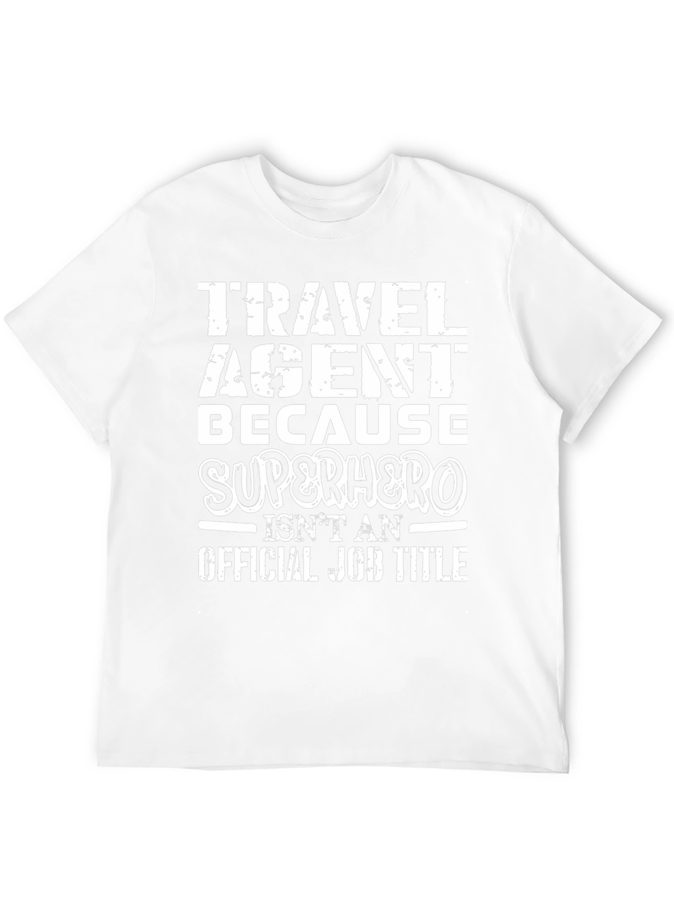 Travel Agent Superhero Funny T-Shirt
