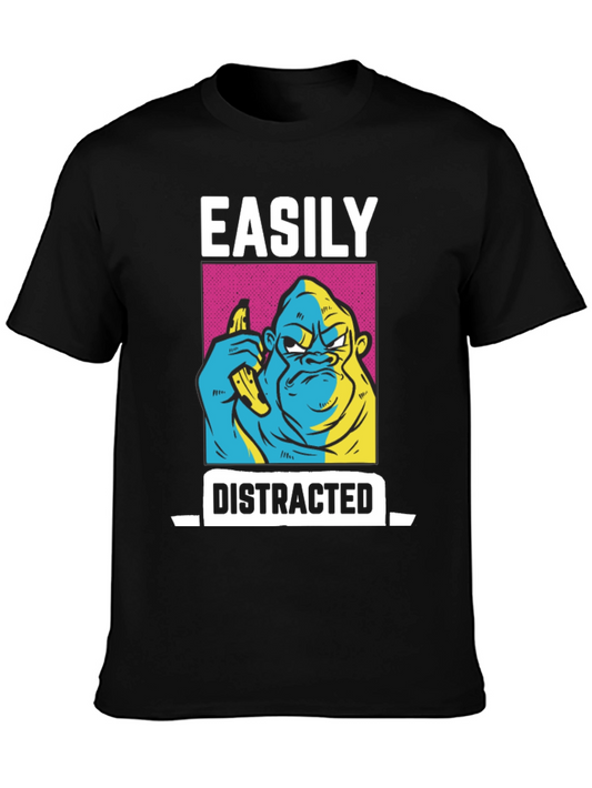 Easily Distracted Gorilla Graphic Tee