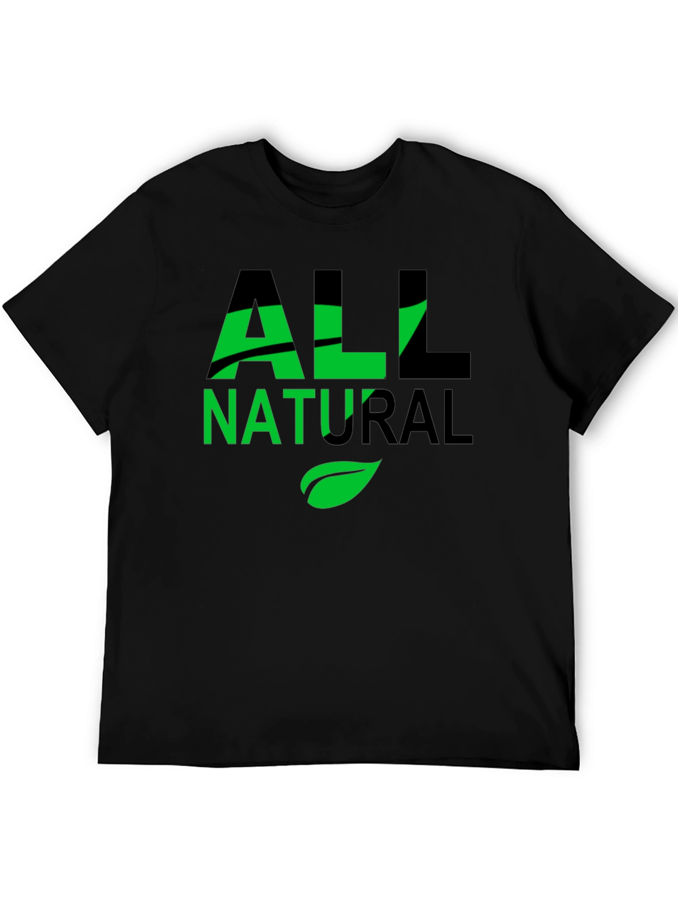 All Natural Black T-Shirt