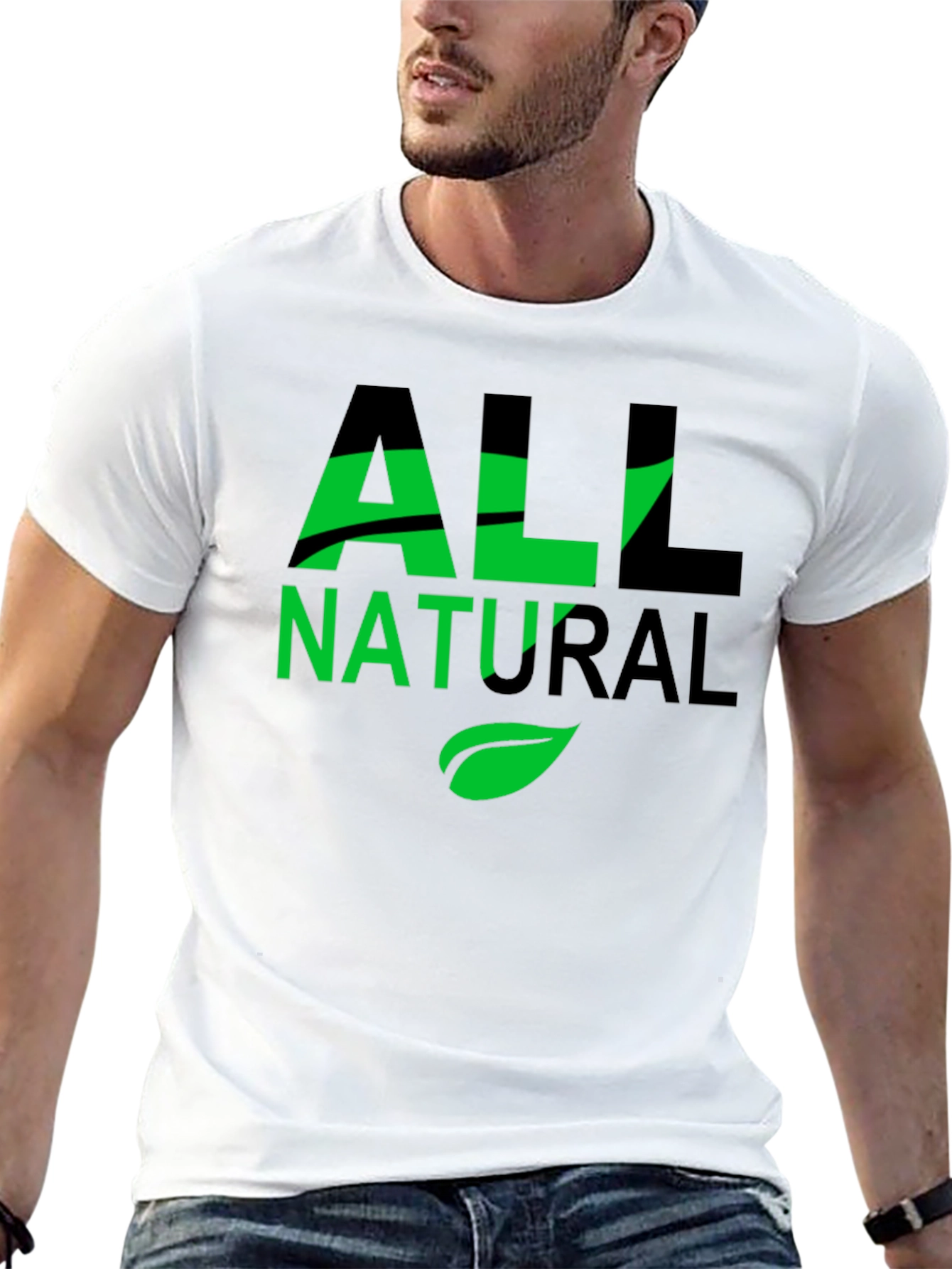 All Natural Black T-Shirt