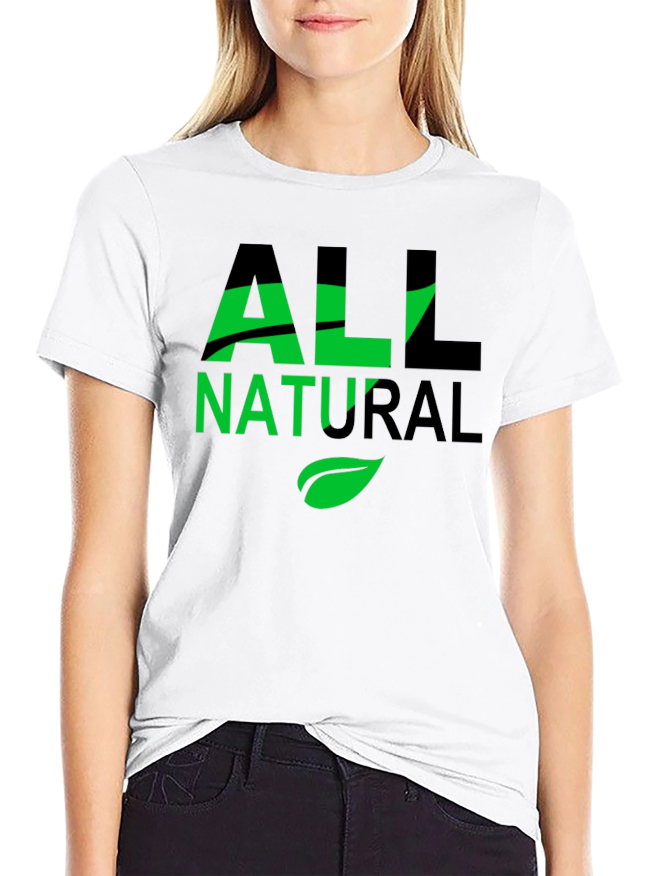 All Natural Black T-Shirt