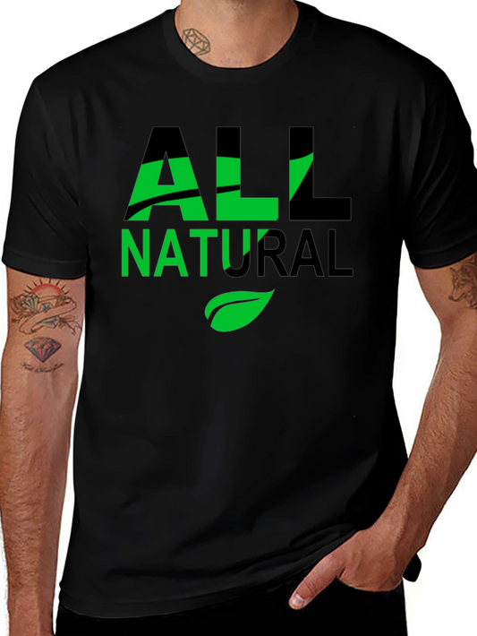 All Natural Black T-Shirt