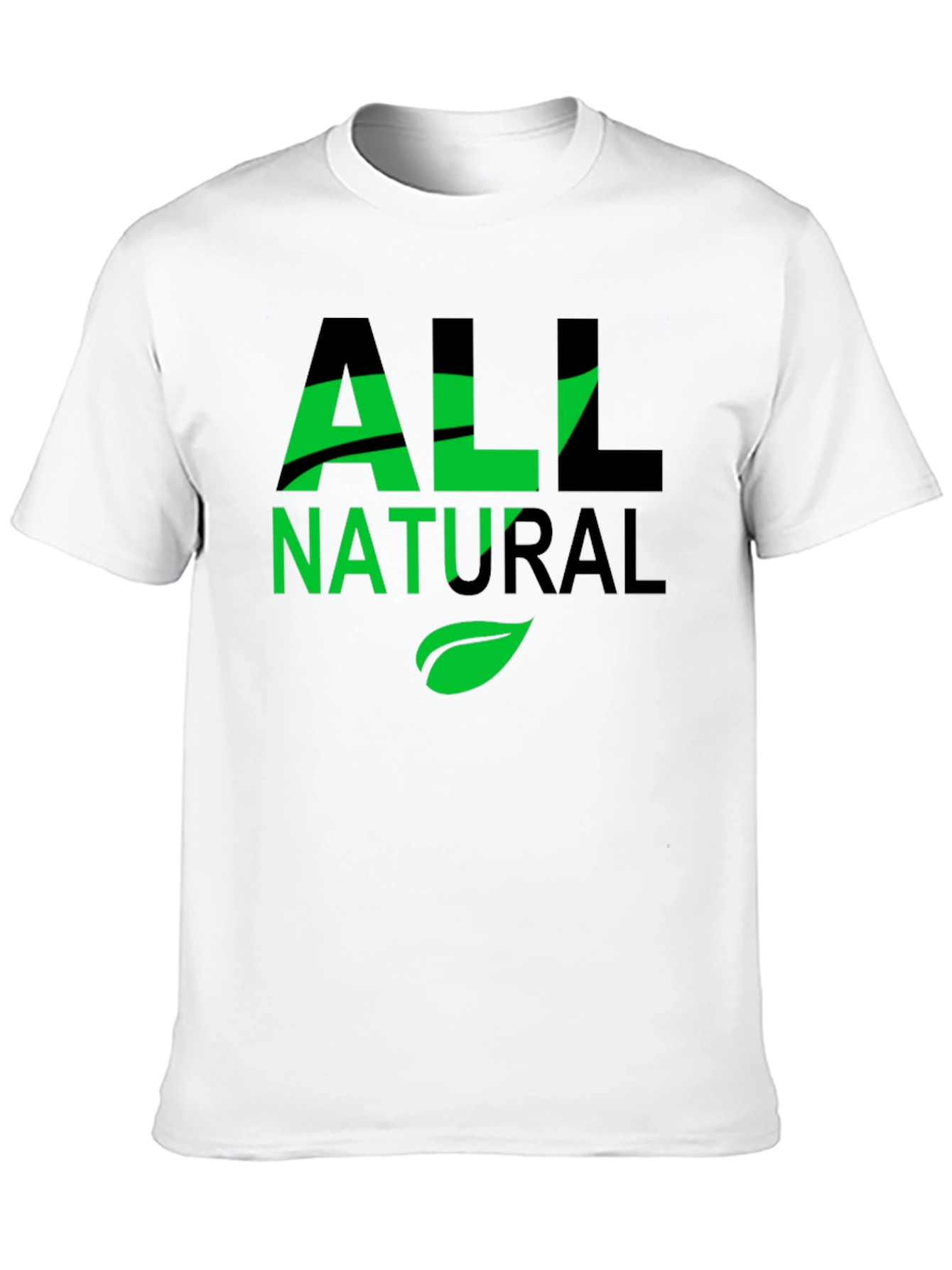 All Natural Black T-Shirt