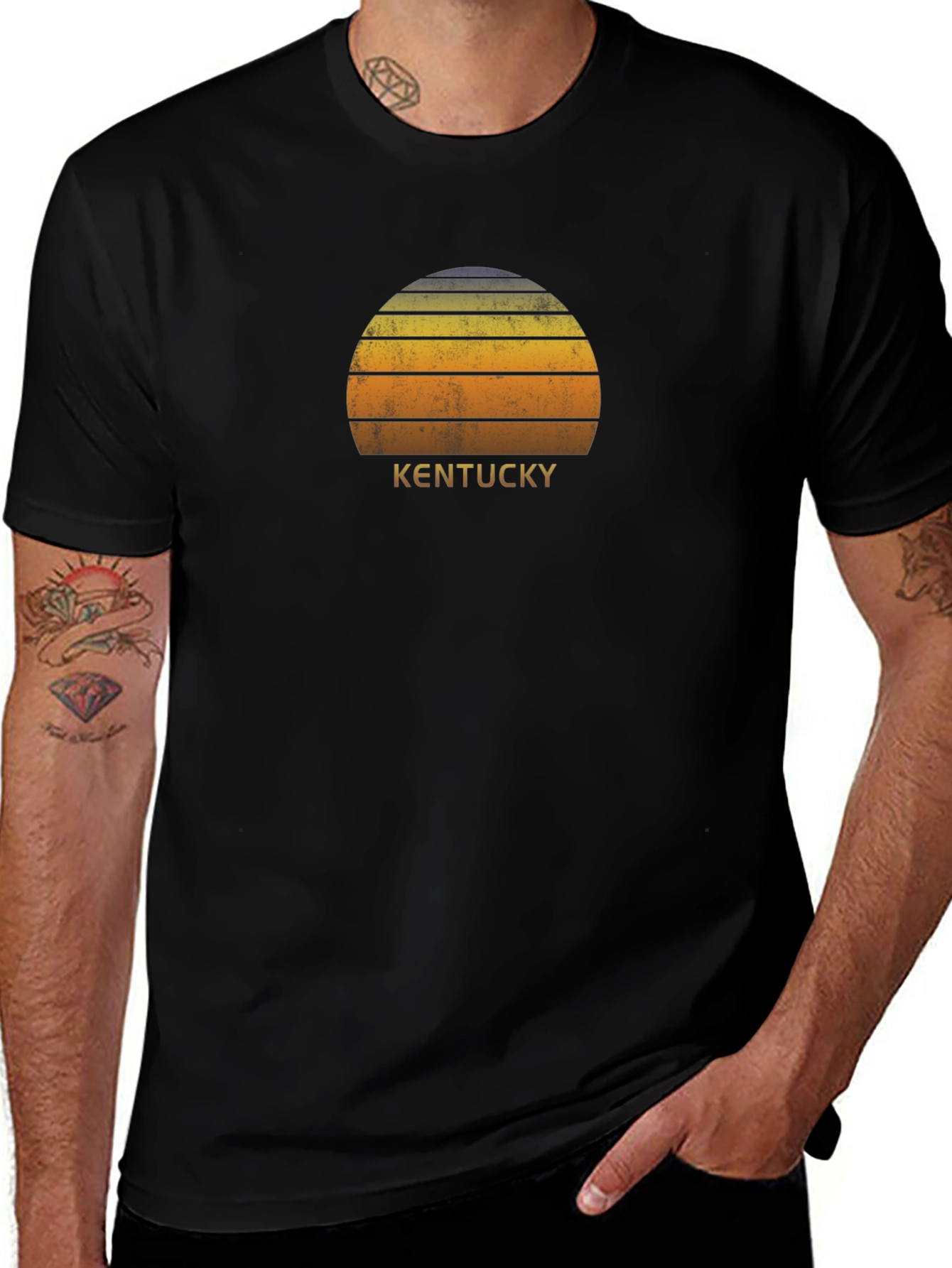 Kentucky Retro Sunset T-Shirt