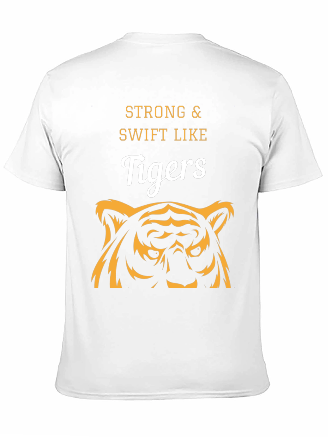 Strong & Swift Like Tigers Graphic T-Shirt