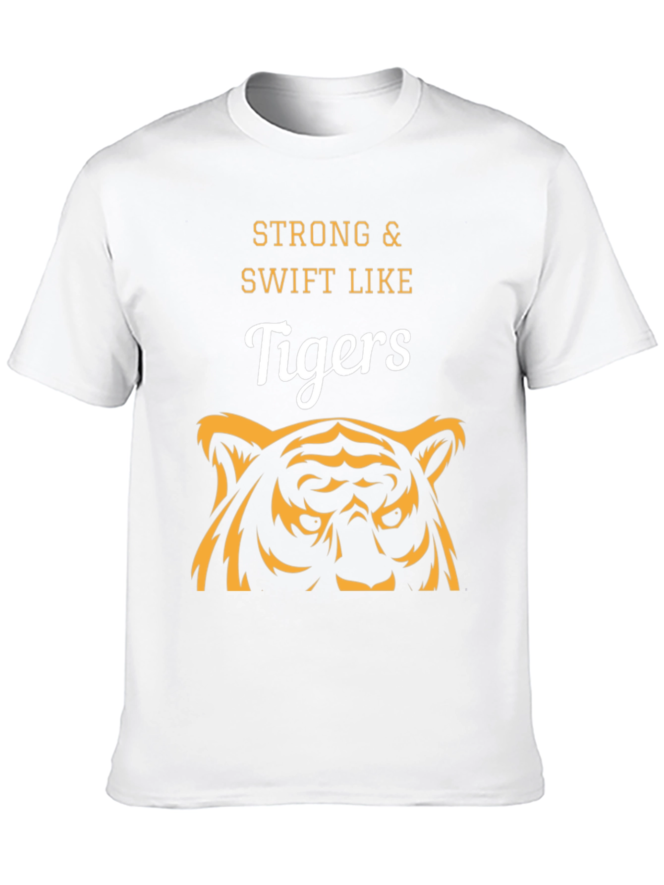 Strong & Swift Like Tigers Graphic T-Shirt