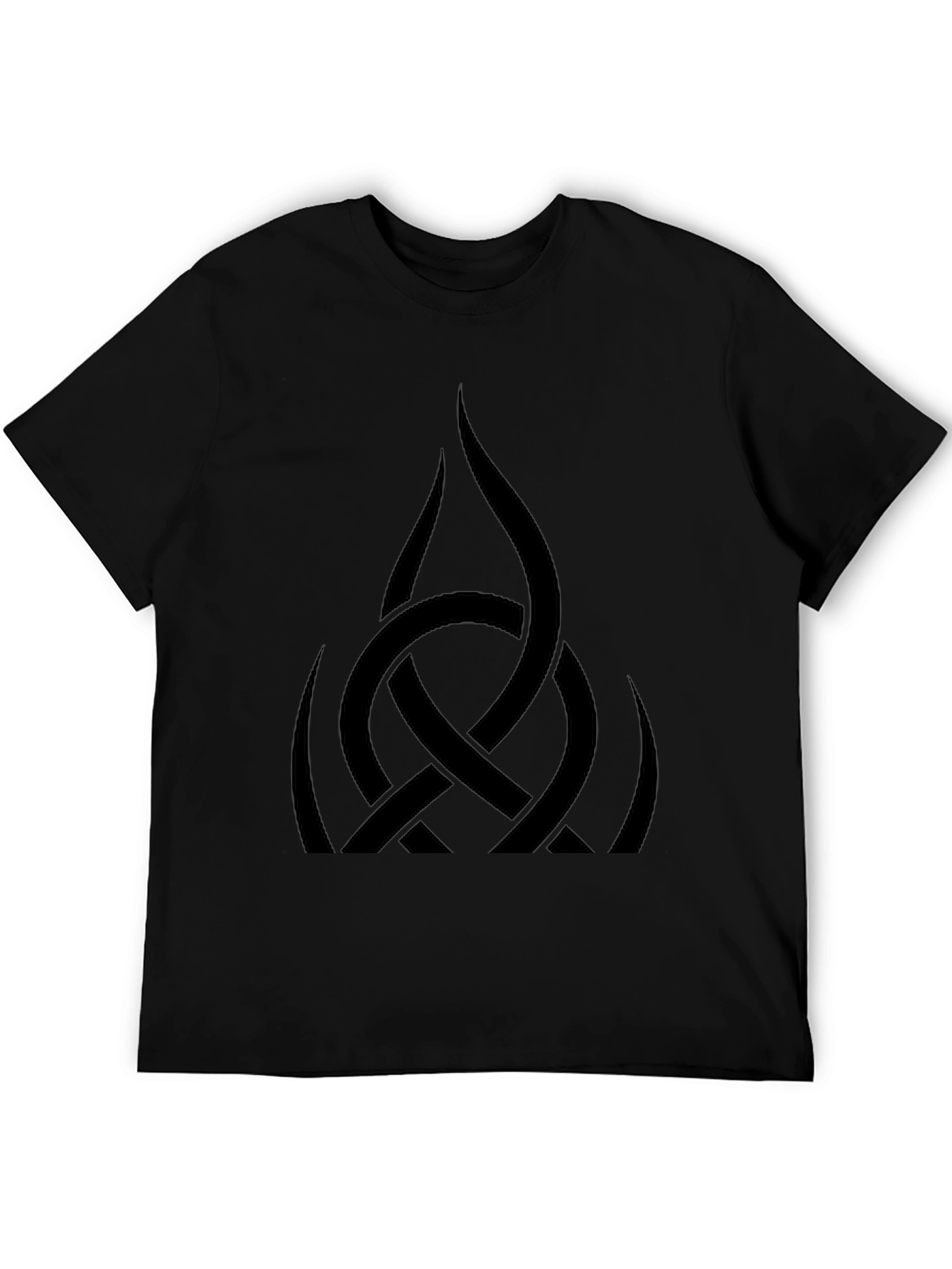Celtic Knot Graphic T-Shirt - Mens Black Tee