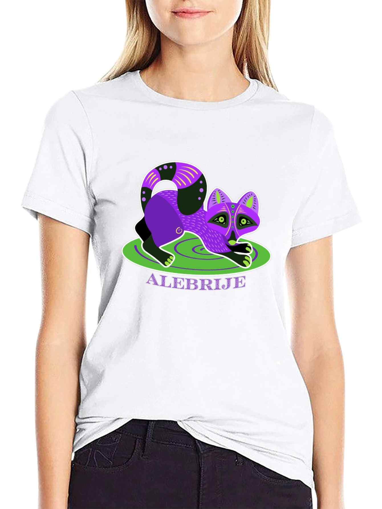 Alebrije Graphic Tee - Whimsical Animal Design