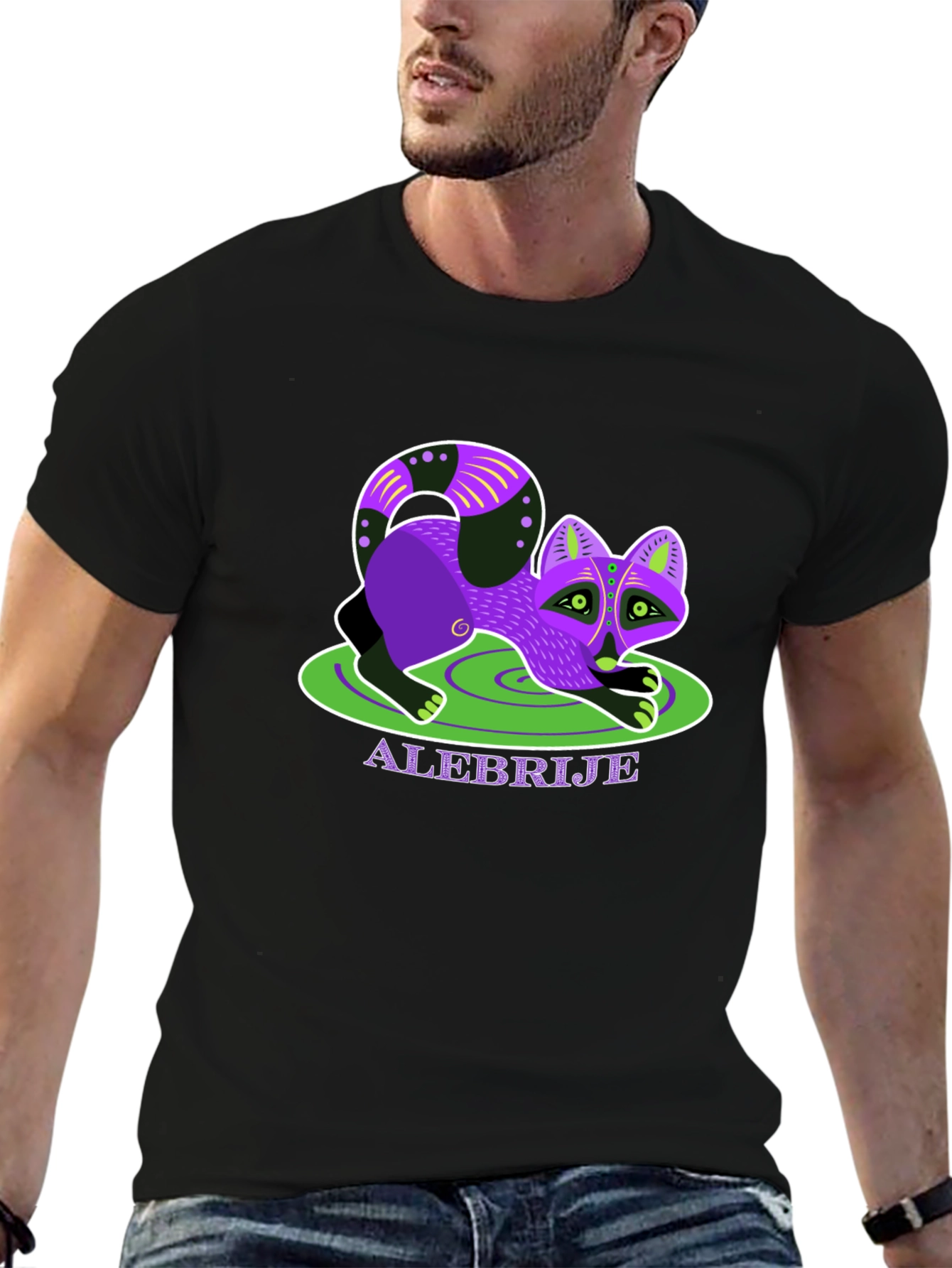 Alebrije Graphic Tee - Whimsical Animal Design