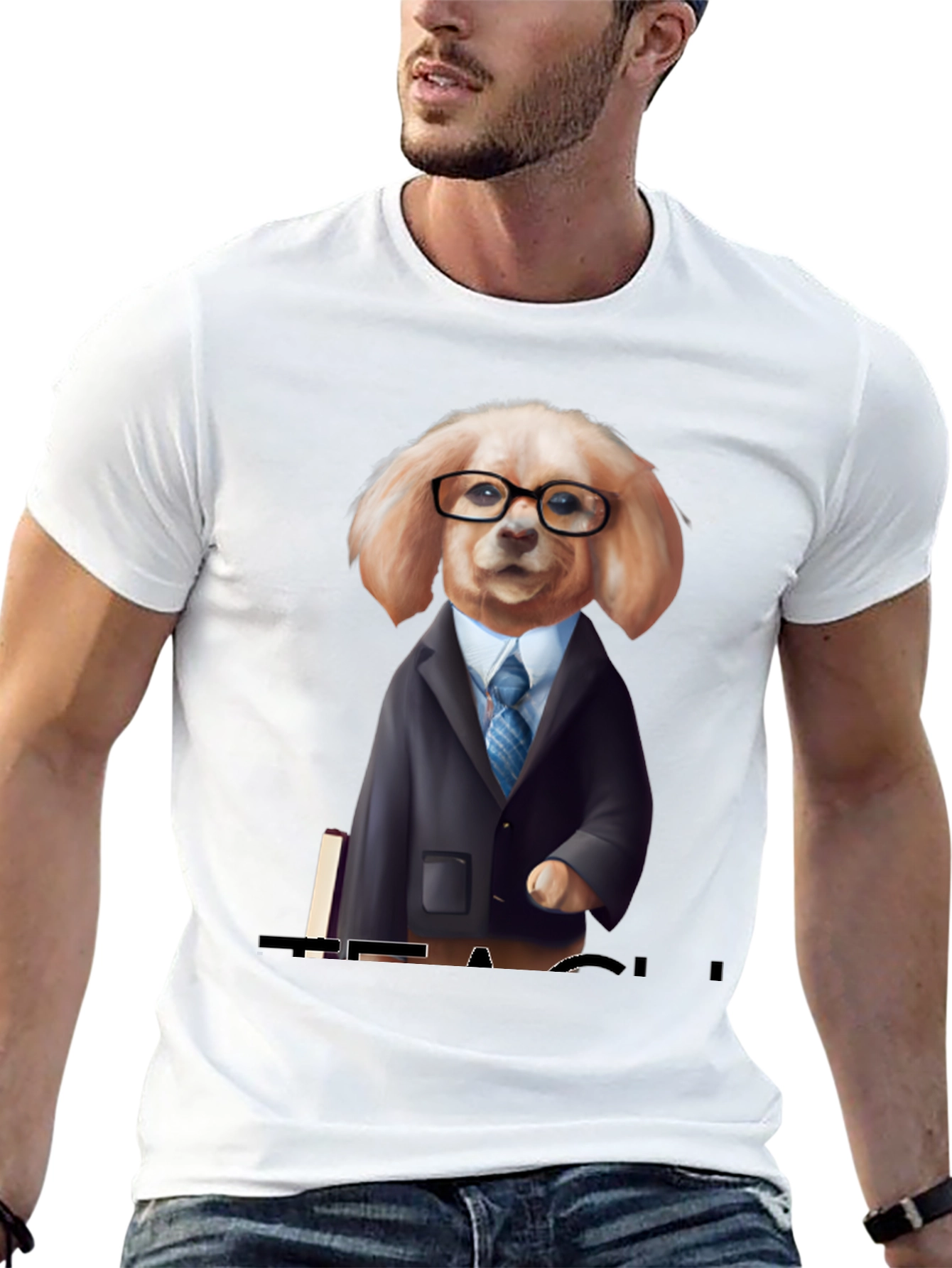 Dog Boss T-Shirt - Funny Business Casual Canine Tee