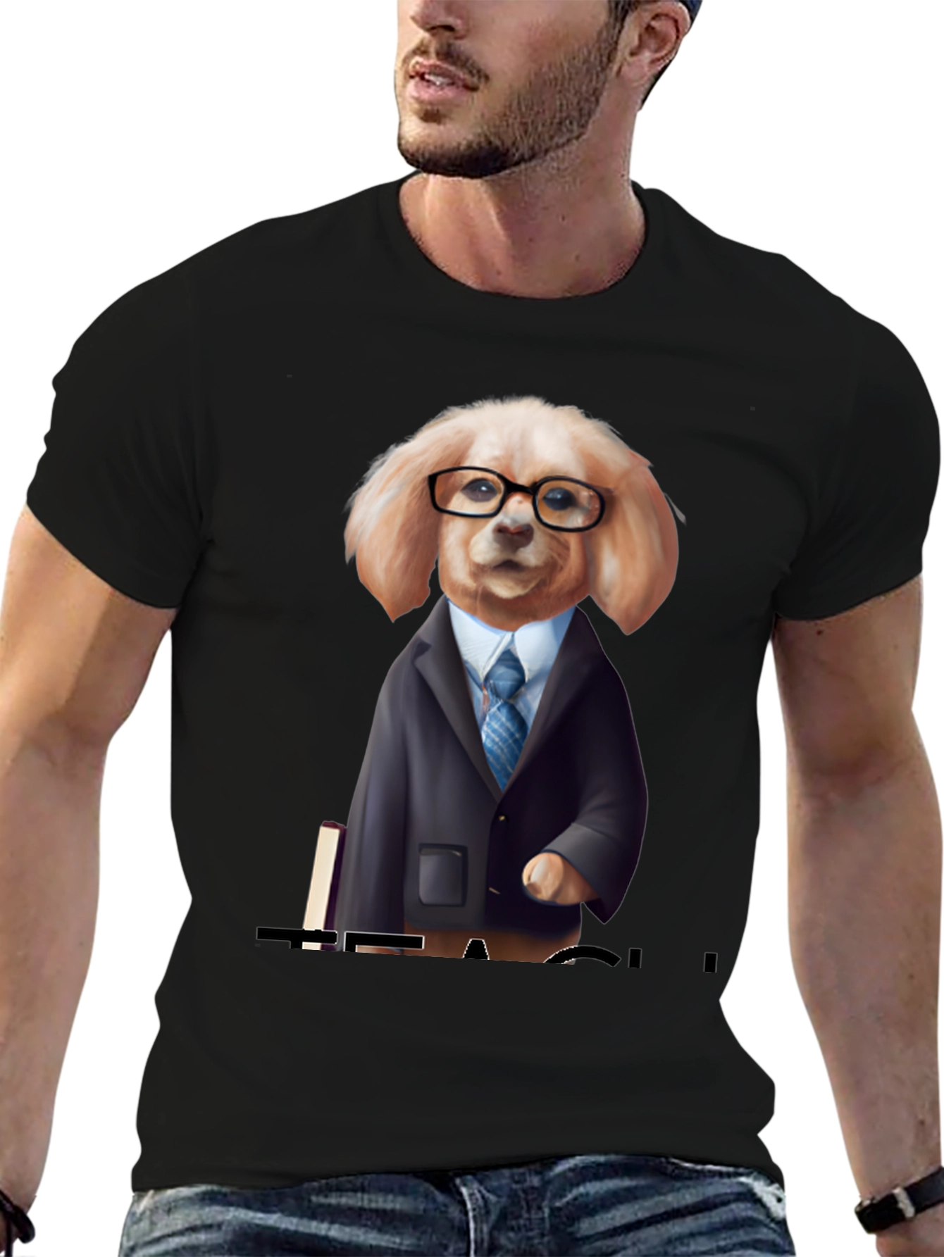 Dog Boss T-Shirt - Funny Business Casual Canine Tee
