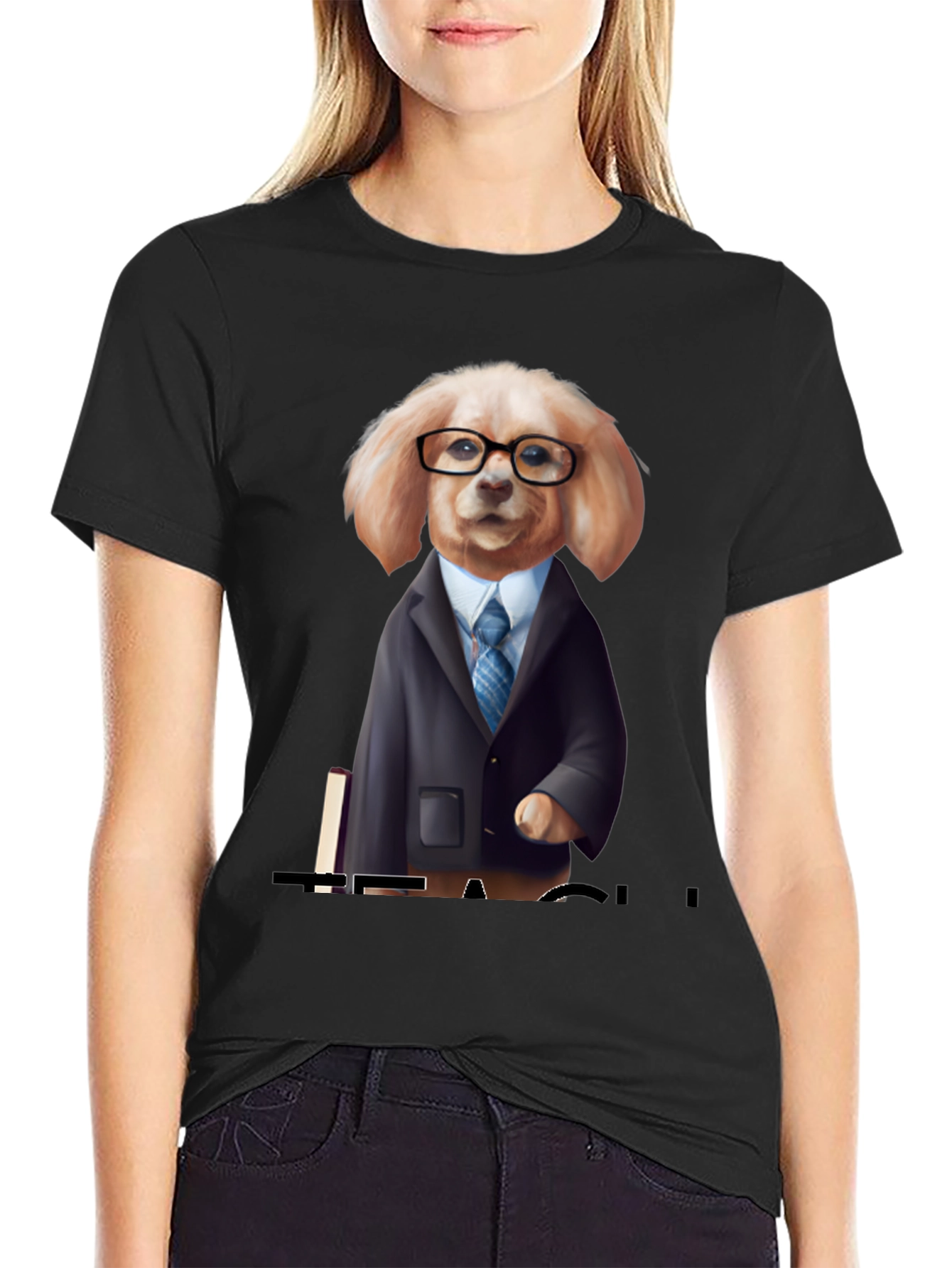 Dog Boss T-Shirt - Funny Business Casual Canine Tee