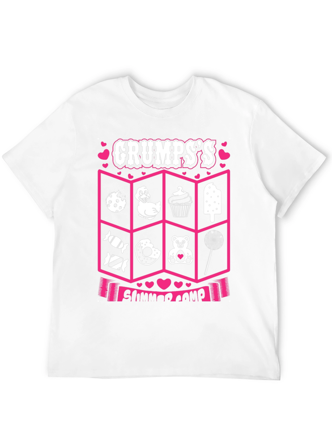 Grumps Summer Camp Graphic T-Shirt