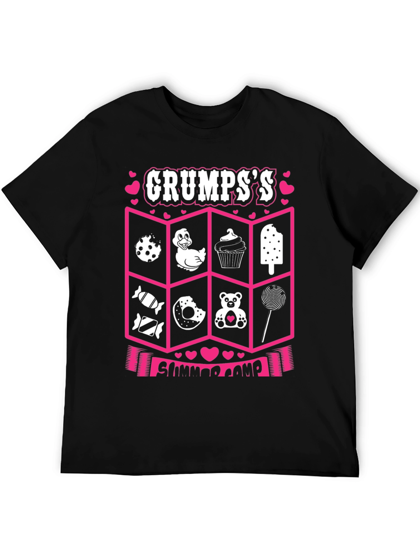 Grumps Summer Camp Graphic T-Shirt