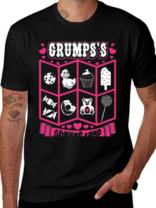 Grumps Summer Camp Graphic T-Shirt