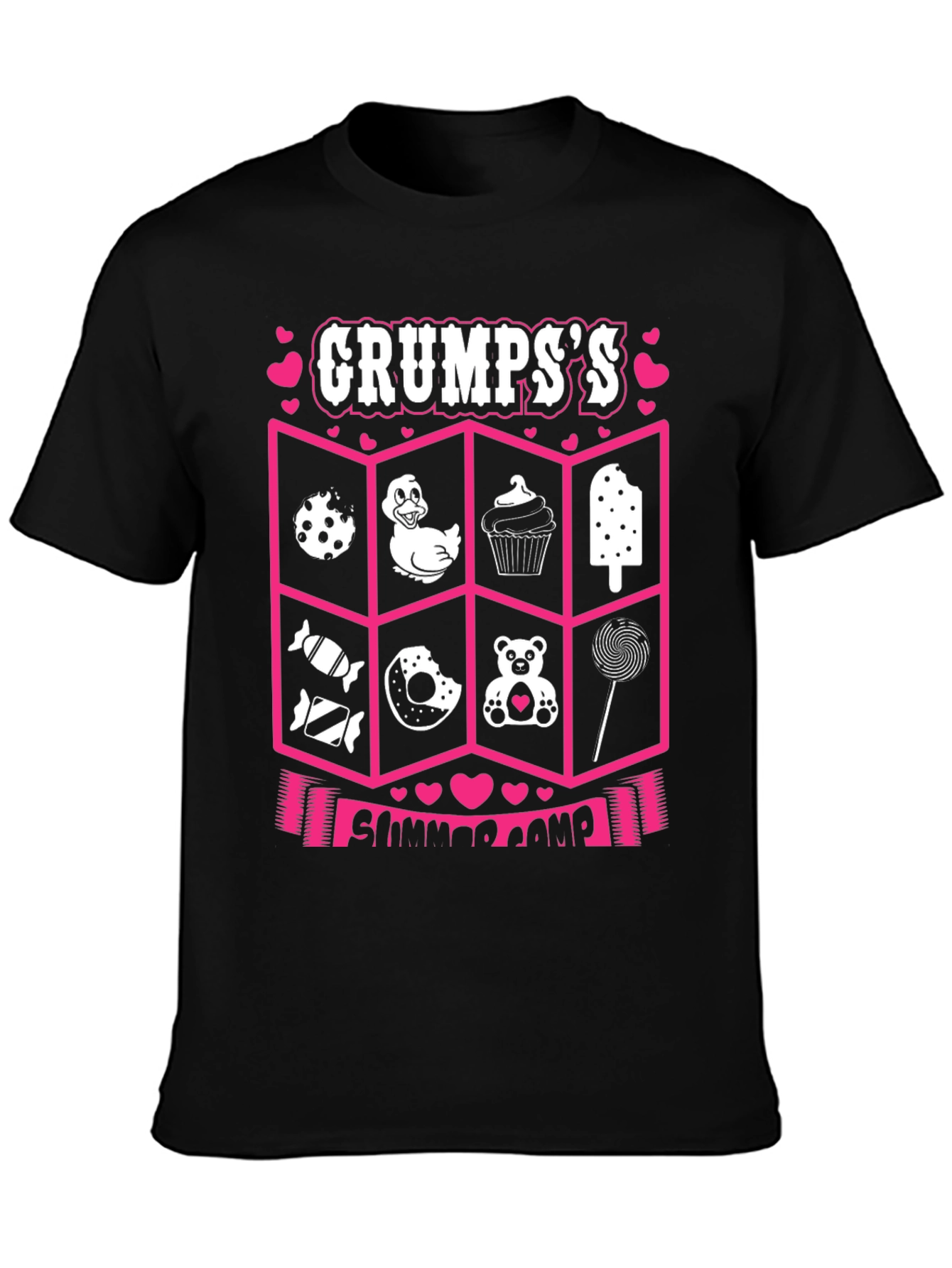 Grumps Summer Camp Graphic T-Shirt