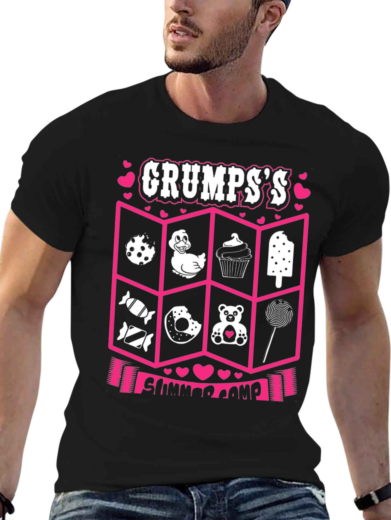 Grumps Summer Camp Graphic T-Shirt