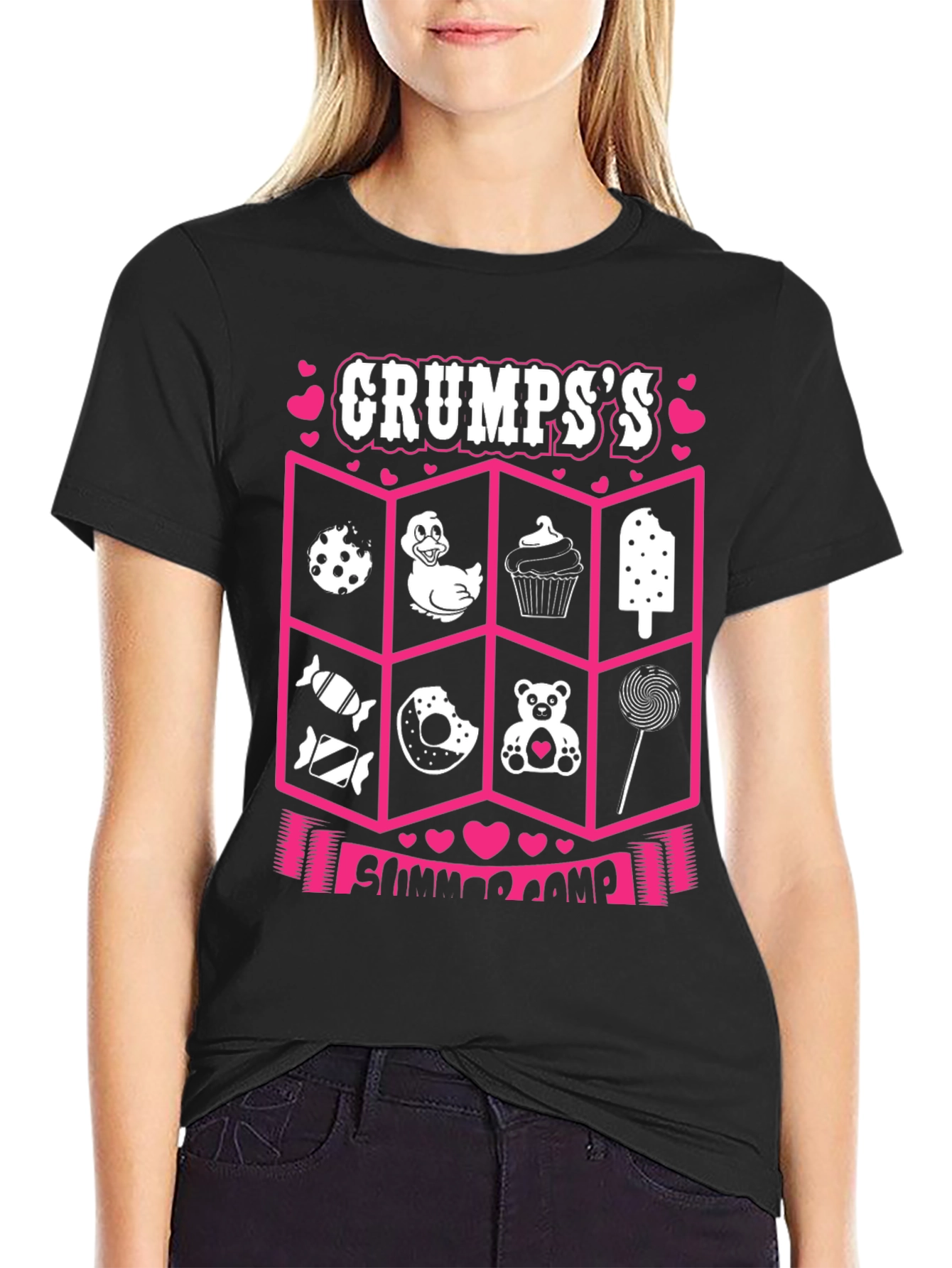 Grumps Summer Camp Graphic T-Shirt