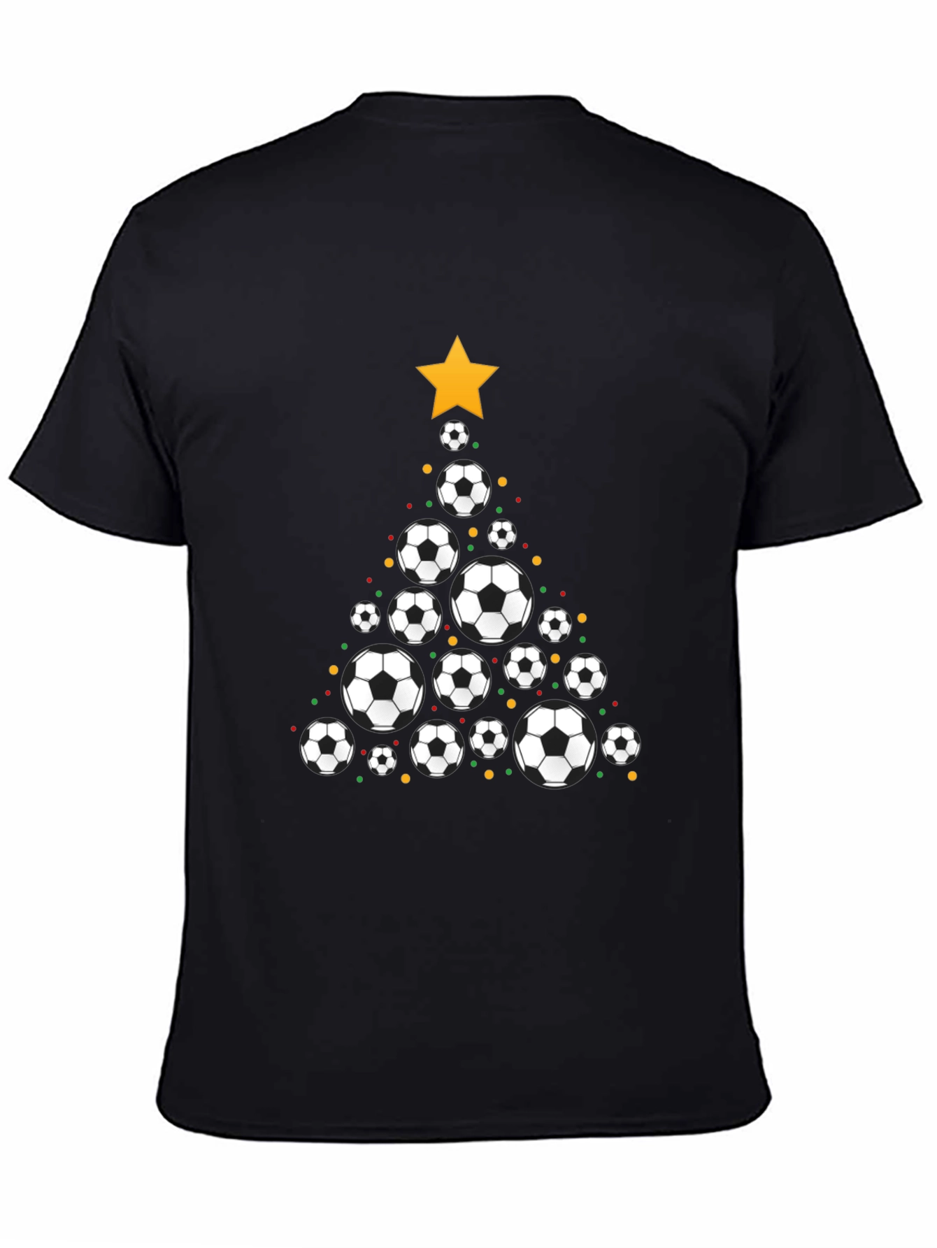 Soccer Christmas Tree T-Shirt - Holiday Festive Tee
